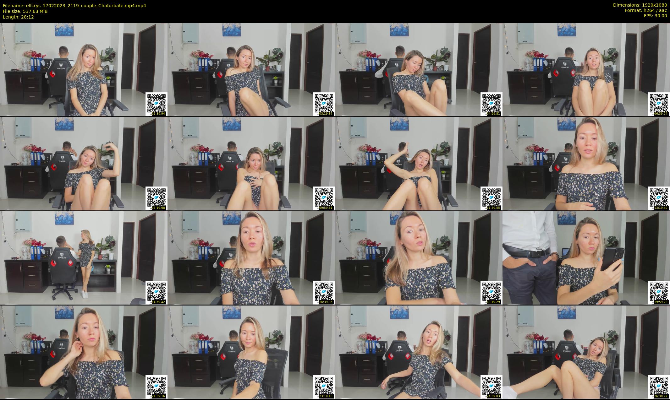 ellcrys — 29 minute Chaturbate couple cam show recording, 1080p, Feb 17, 2023
