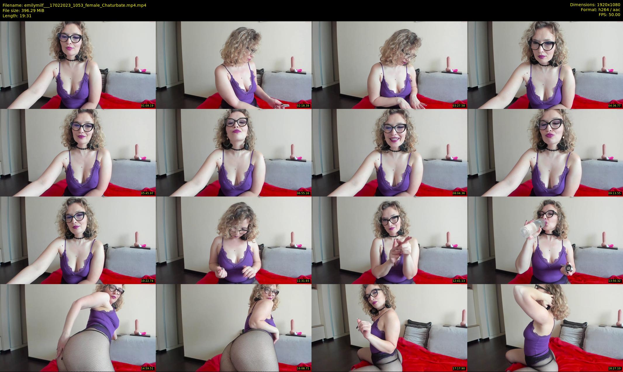 emilymilf__ — 20 minute Chaturbate female cam show recording, 1080p, Feb 17, 2023