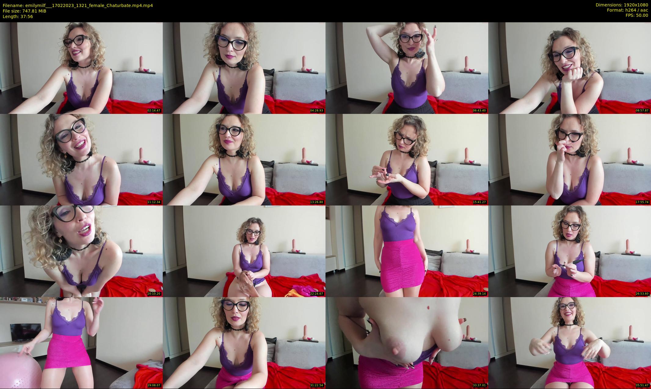 emilymilf__ — 38 minute Chaturbate female cam show recording, 1080p, Feb 17, 2023