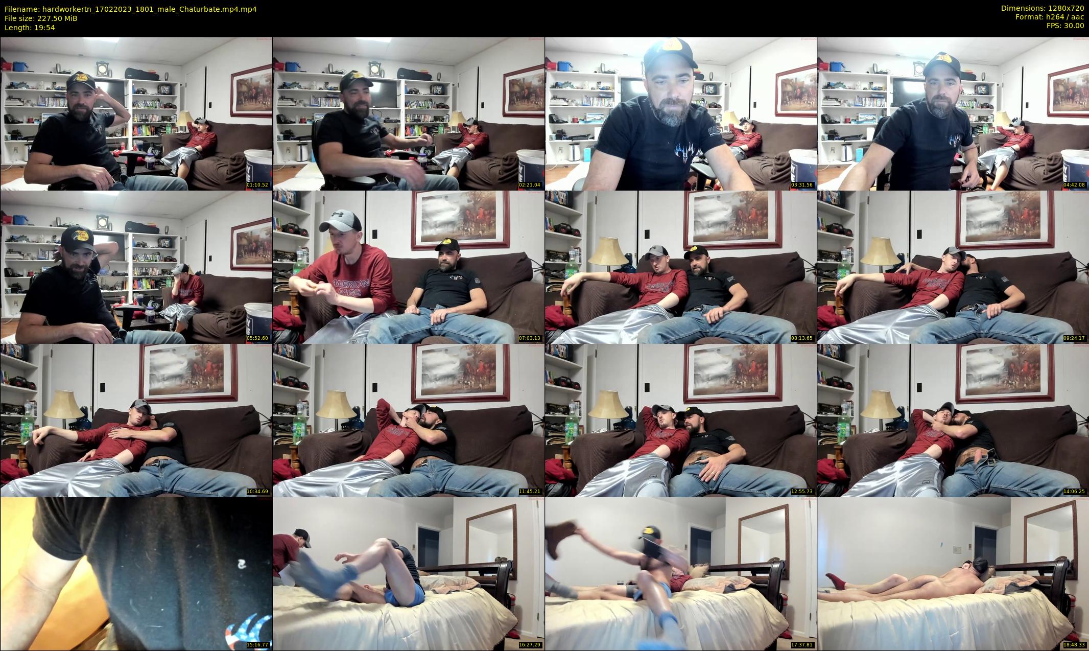 hardworkertn — 20 minute Chaturbate male cam show recording, 720p, Feb 17, 2023