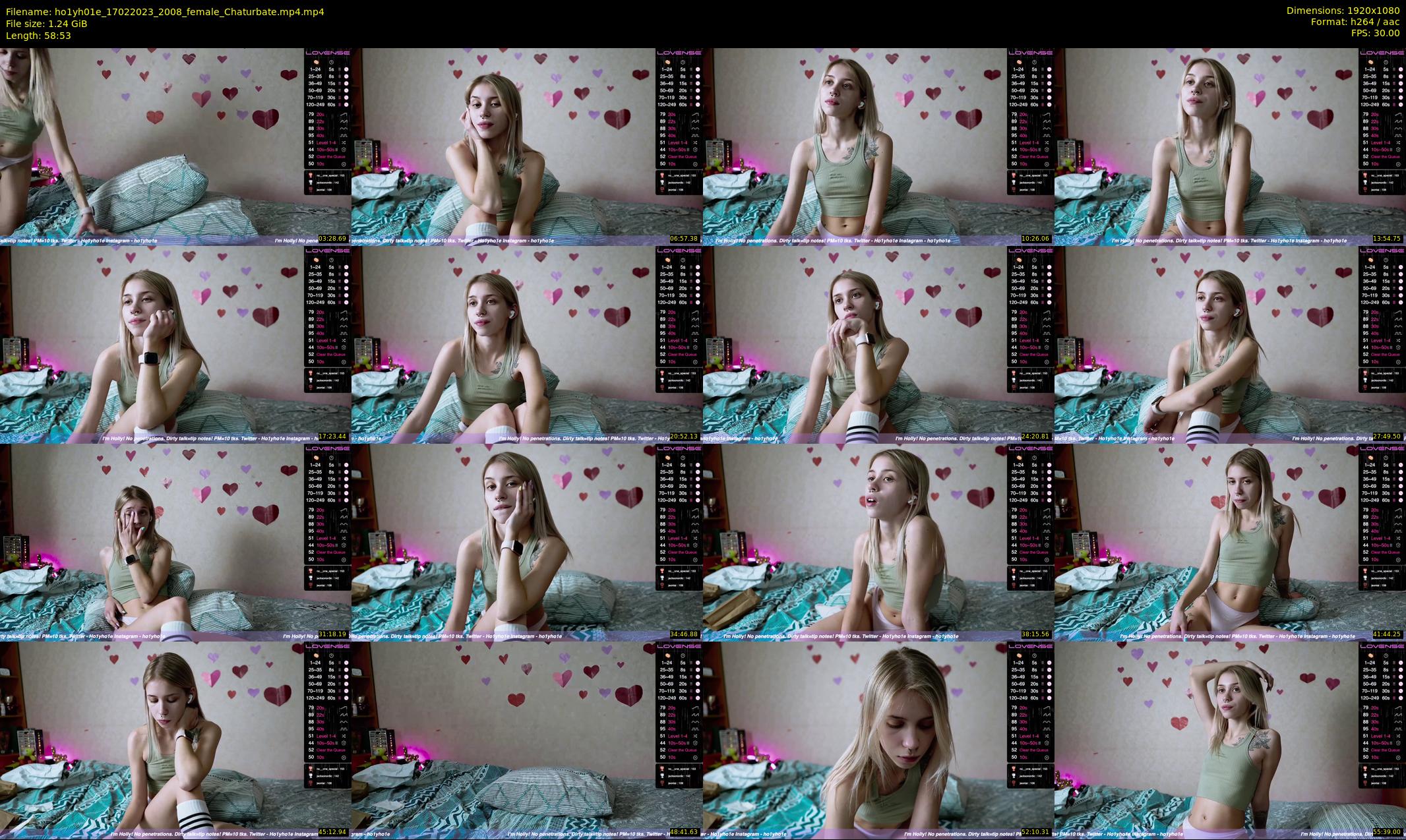 ho1yh01e — 59 minute Chaturbate couple cam show recording, 1080p, Feb 17, 2023
