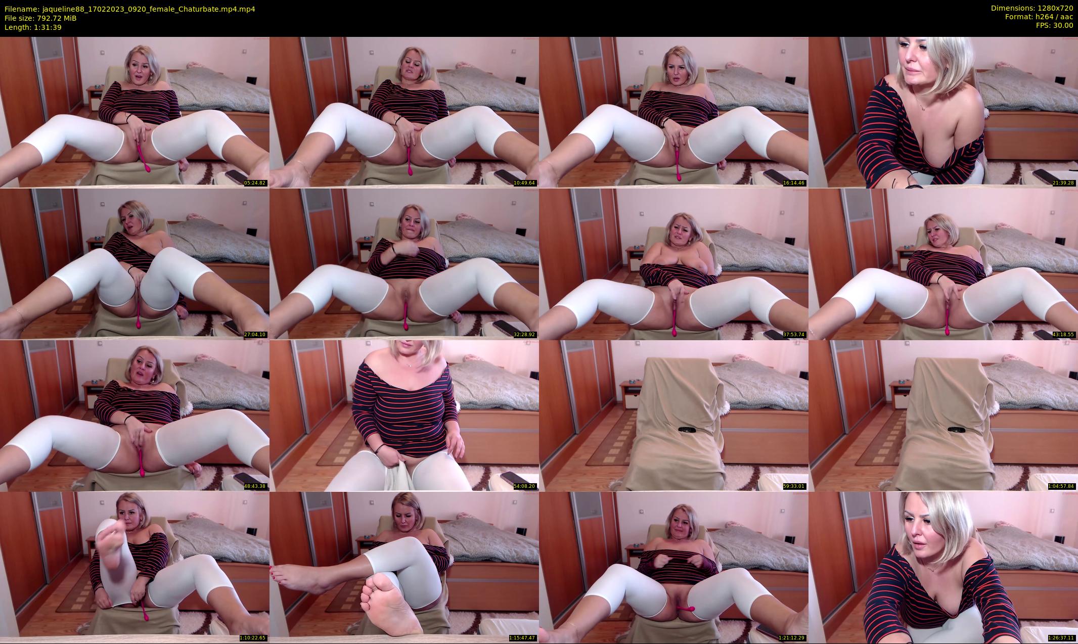 jaqueline88 — 92 minute Chaturbate female cam show recording, 720p, Feb 17, 2023
