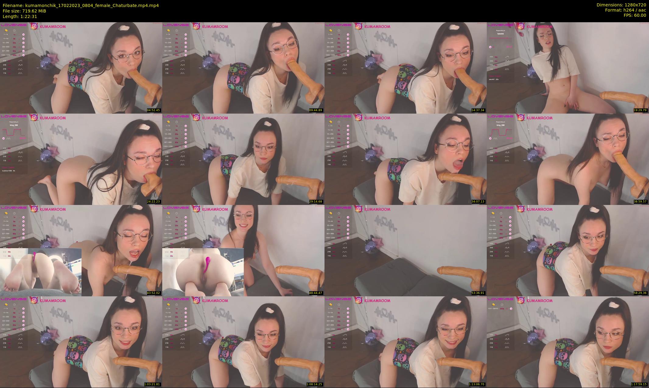 kumamonchik — 83 minute Chaturbate couple cam show recording, 720p, Feb 17, 2023
