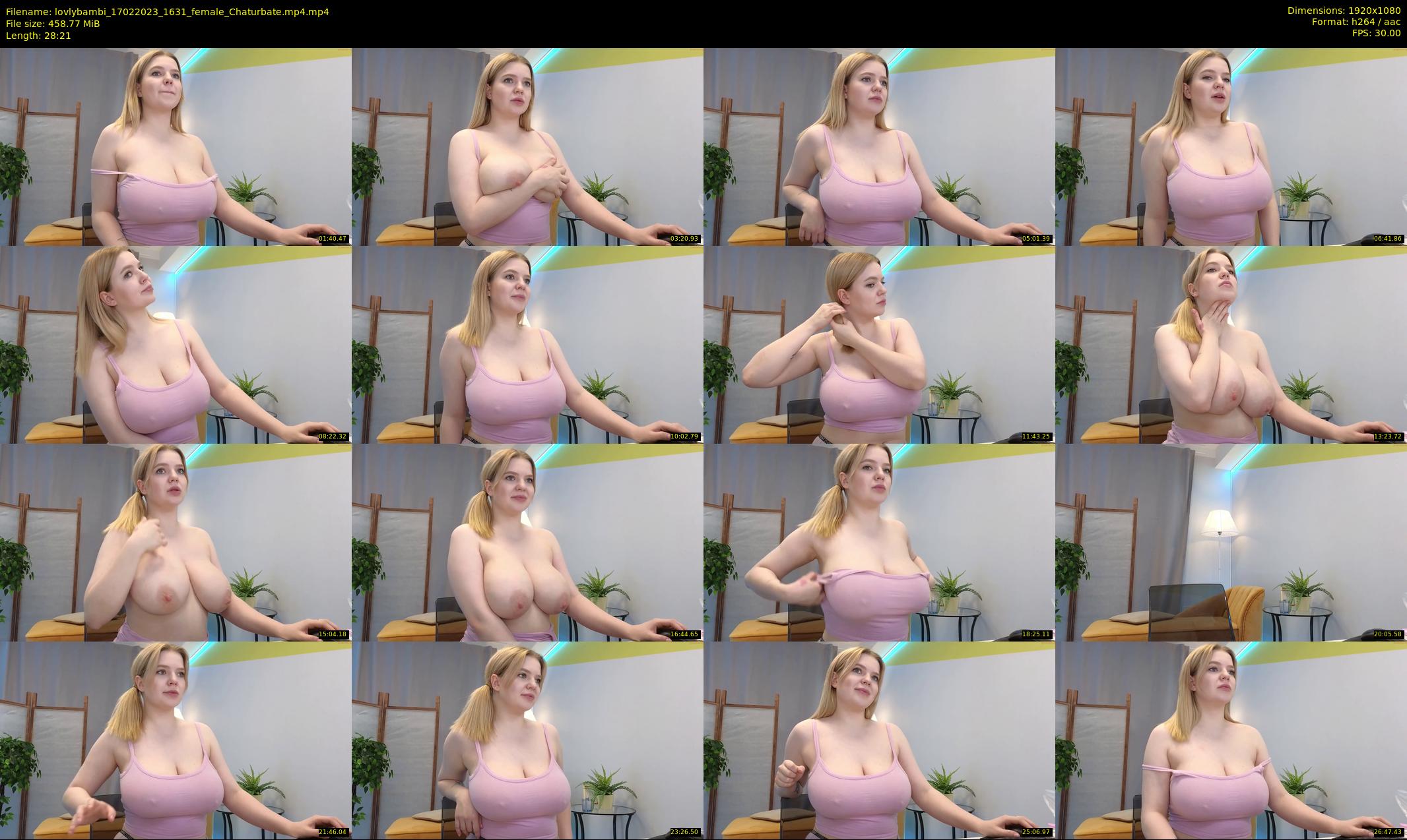 lovlybambi — 29 minute Chaturbate female cam show recording, 1080p, Feb 17, 2023