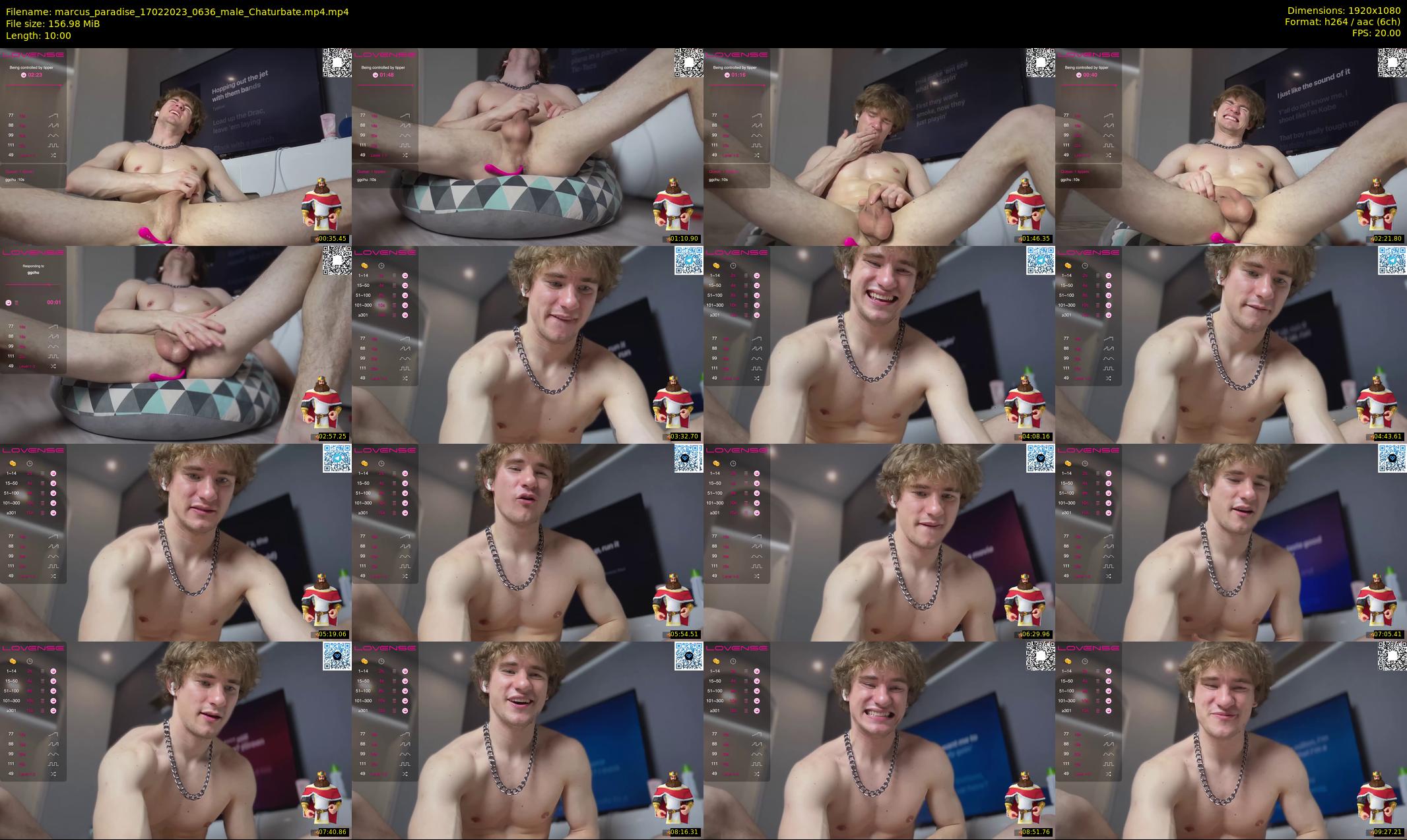marcus_paradise — 10 minute Chaturbate male cam show recording, 1080p, Feb 17, 2023