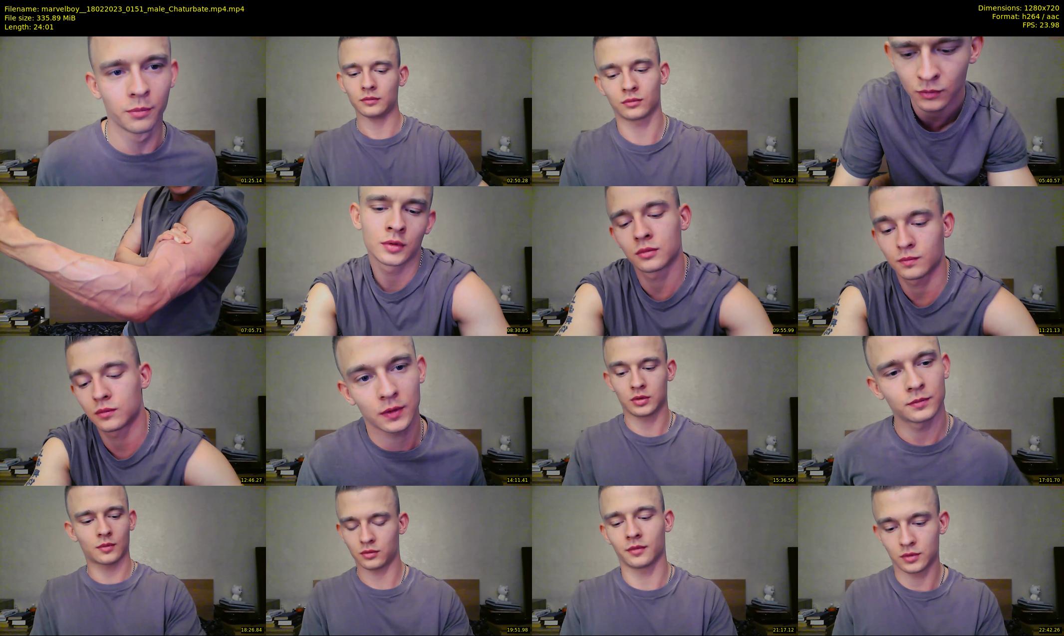 marvelboy_ — 25 minute Chaturbate male cam show recording, 720p, Feb 18, 2023