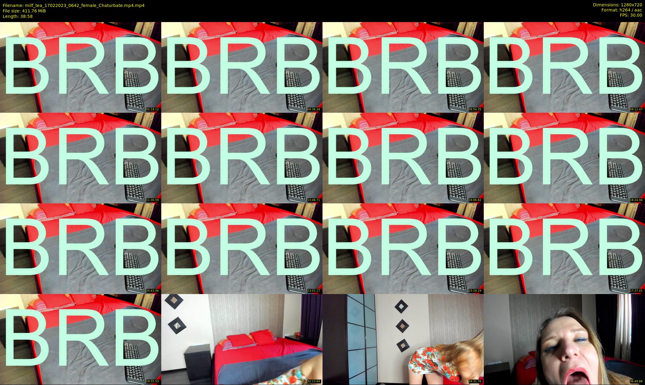 milf_tea — 39 minute Chaturbate female cam show recording, 720p, Feb 17, 2023