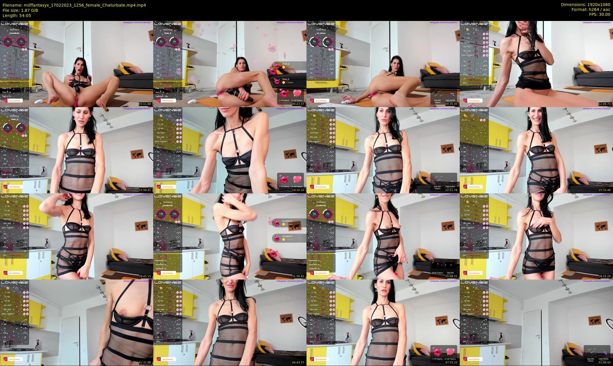 milffantasyx — 55 minute Chaturbate female cam show recording, 1080p, Feb 17, 2023