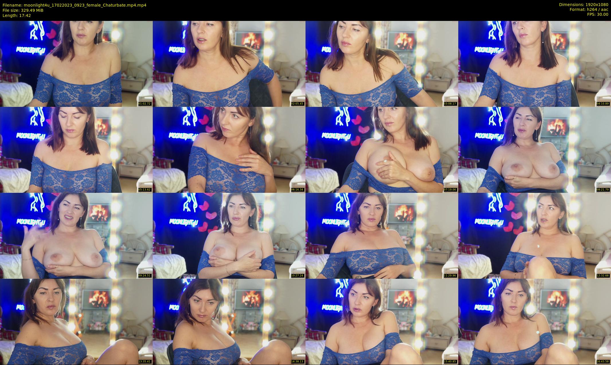 moonlight4u — 18 minute Chaturbate female cam show recording, 1080p, Feb 17, 2023