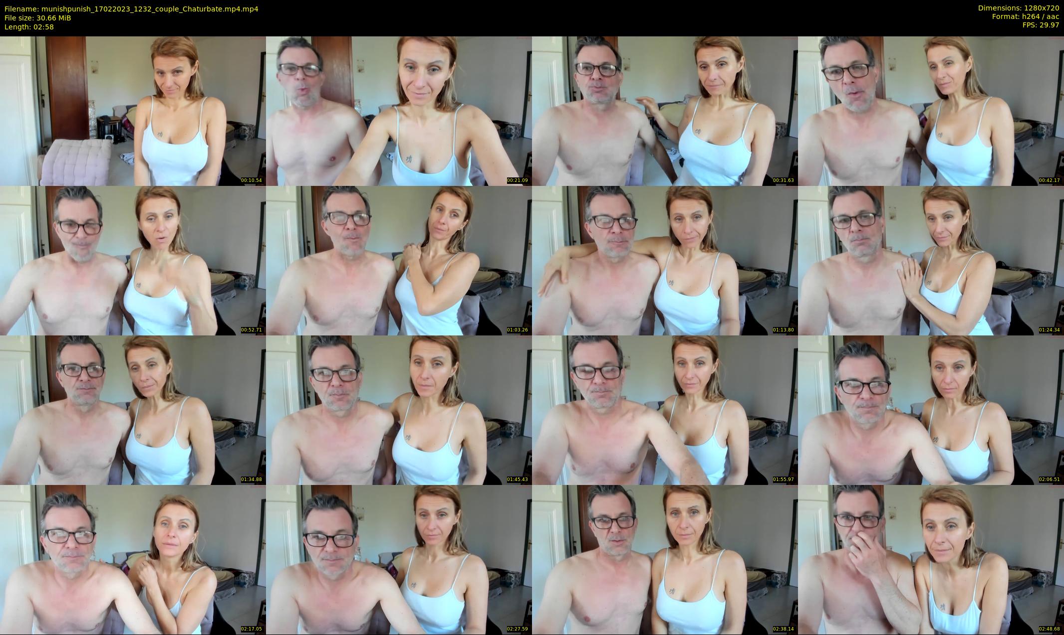 munishpunish — 3 minute Chaturbate couple cam show recording, 720p, Feb 17, 2023