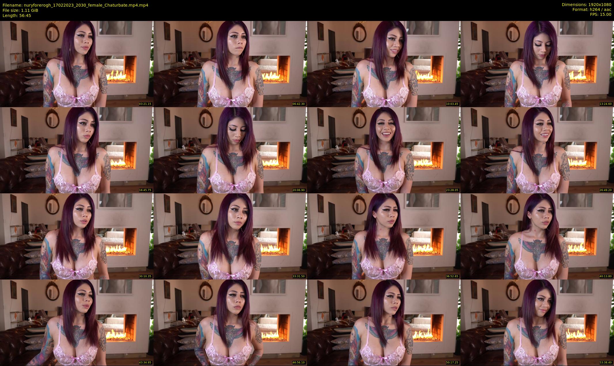 nuryforerogh — 57 minute Chaturbate female cam show recording, 1080p, Feb 17, 2023