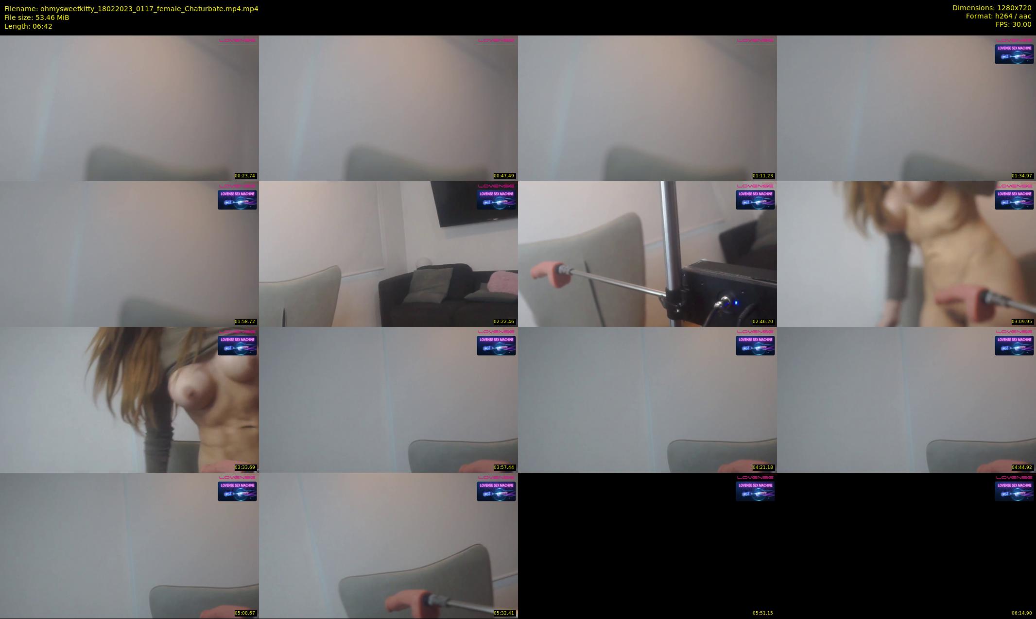 ohmysweetkitty — 7 minute Chaturbate female cam show recording, 720p, Feb 18, 2023