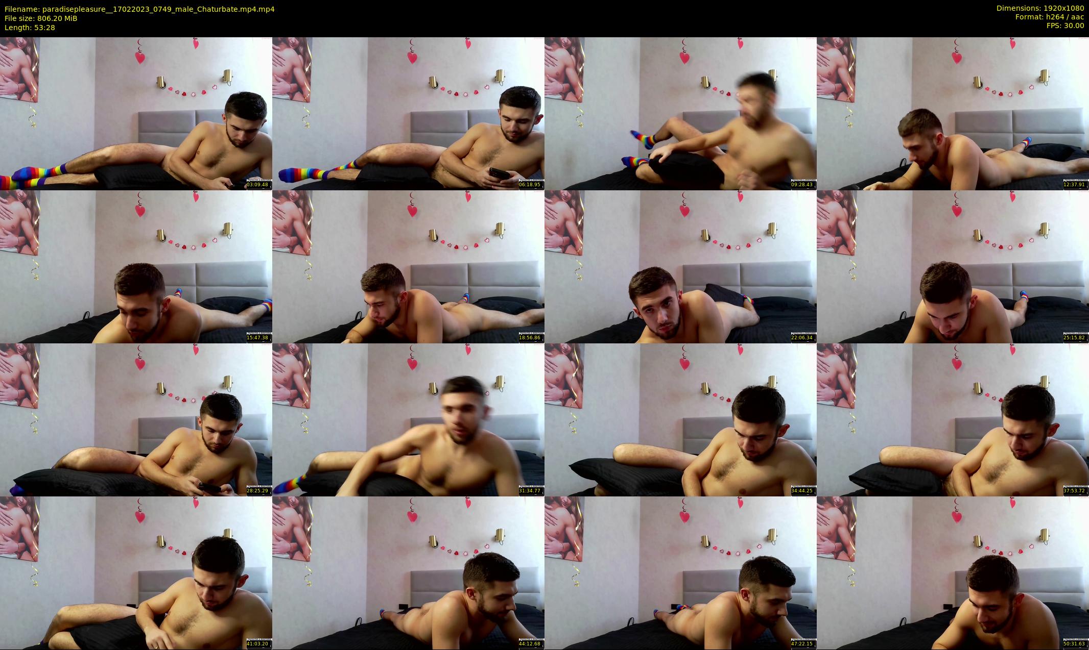 paradisepleasure_ — 54 minute Chaturbate couple cam show recording, 1080p, Feb 17, 2023