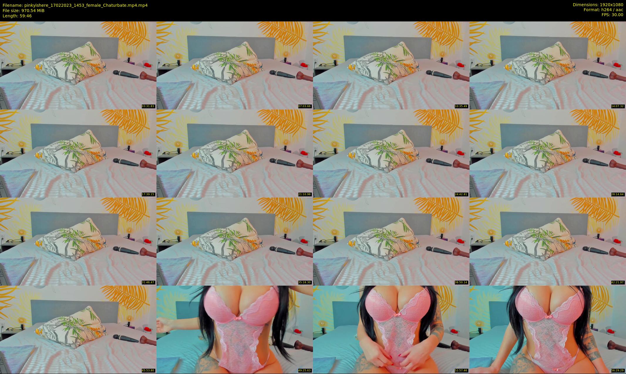 pinkyishere — 60 minute Chaturbate female cam show recording, 1080p, Feb 17, 2023