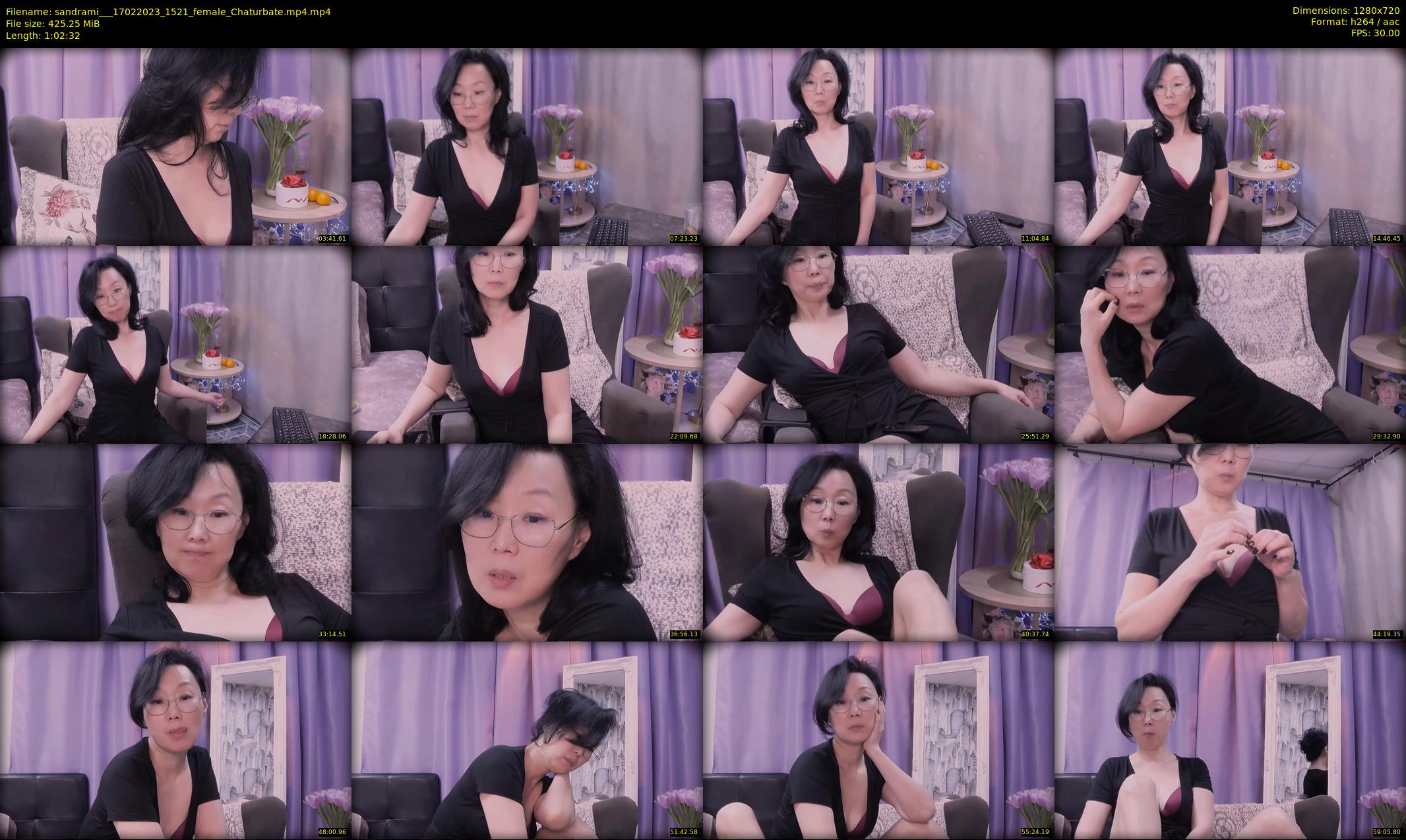 sandrami__ — 63 minute Chaturbate female cam show recording, 720p, Feb 17, 2023