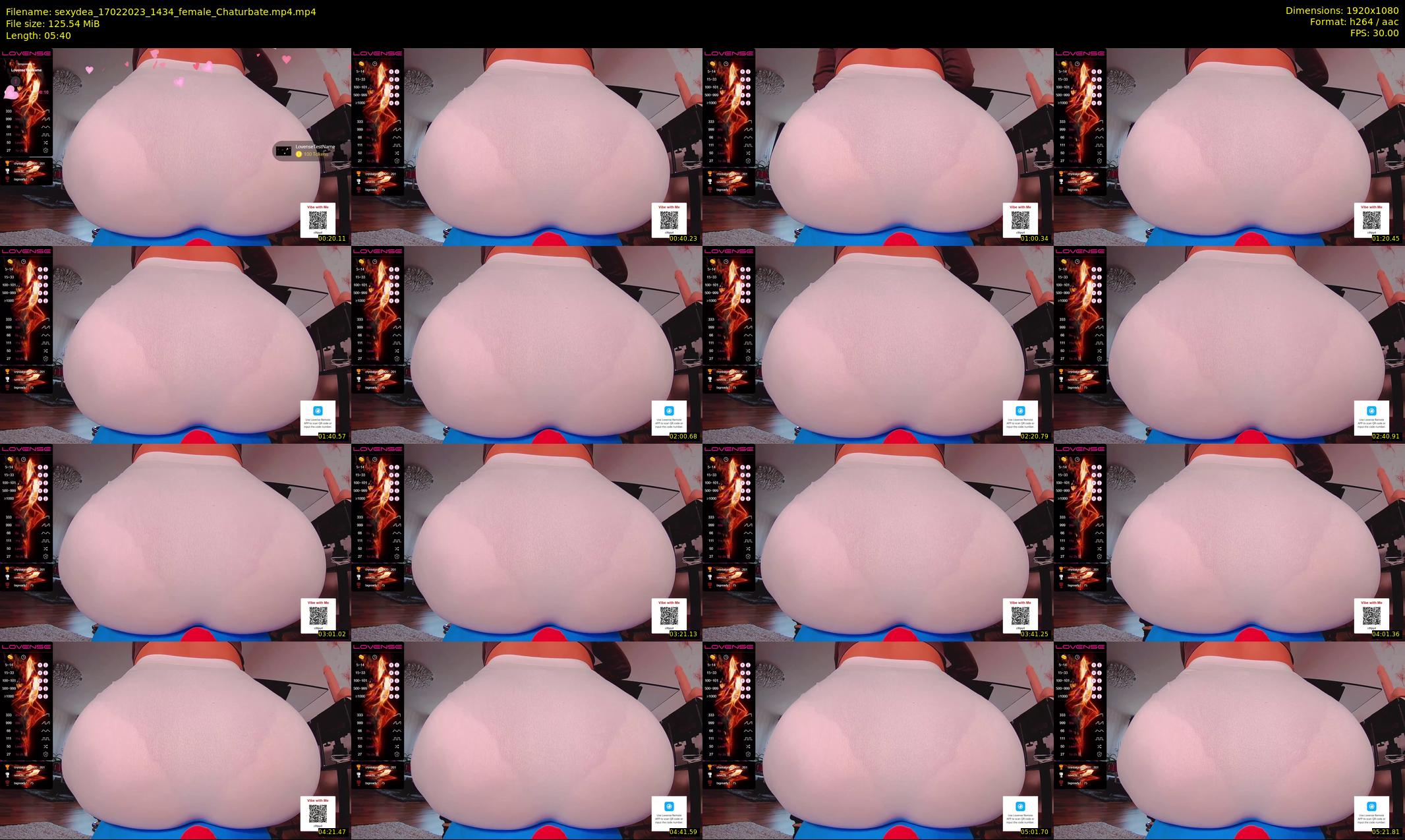 sexydea — 6 minute Chaturbate female cam show recording, 1080p, Feb 17, 2023