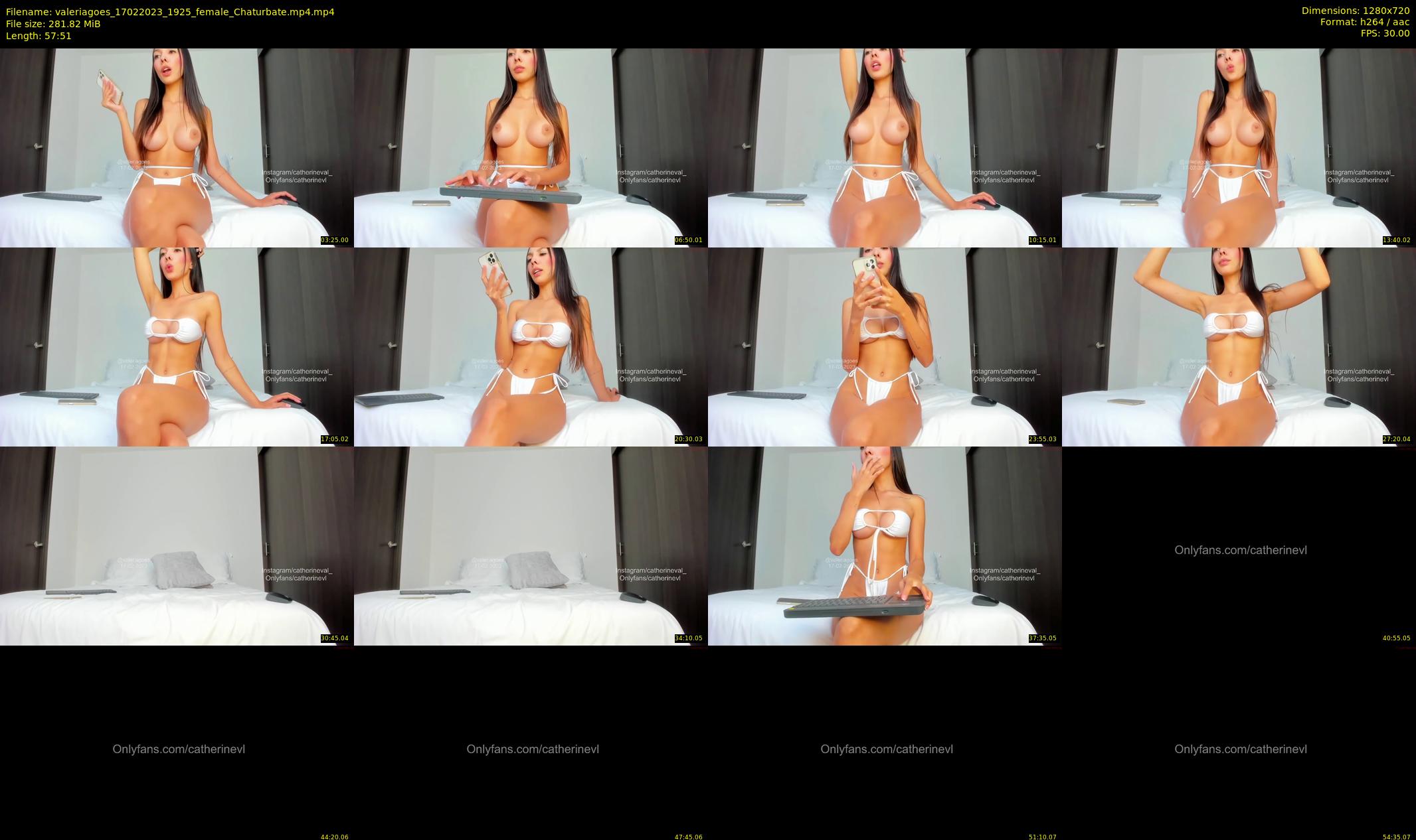 valeriagoes — 58 minute Chaturbate female cam show recording, 720p, Feb 17, 2023