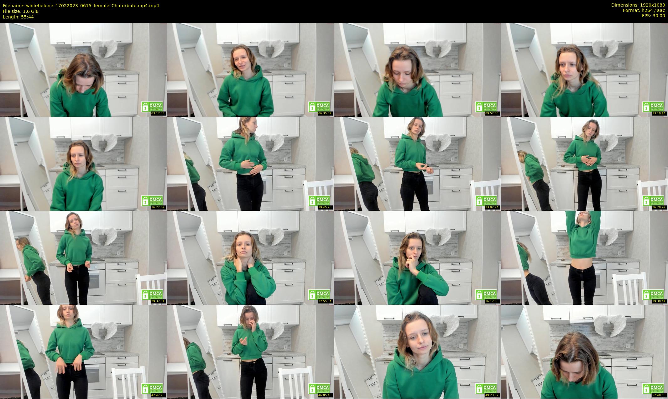 whitehelene — 56 minute Chaturbate female cam show recording, 1080p, Feb 17, 2023