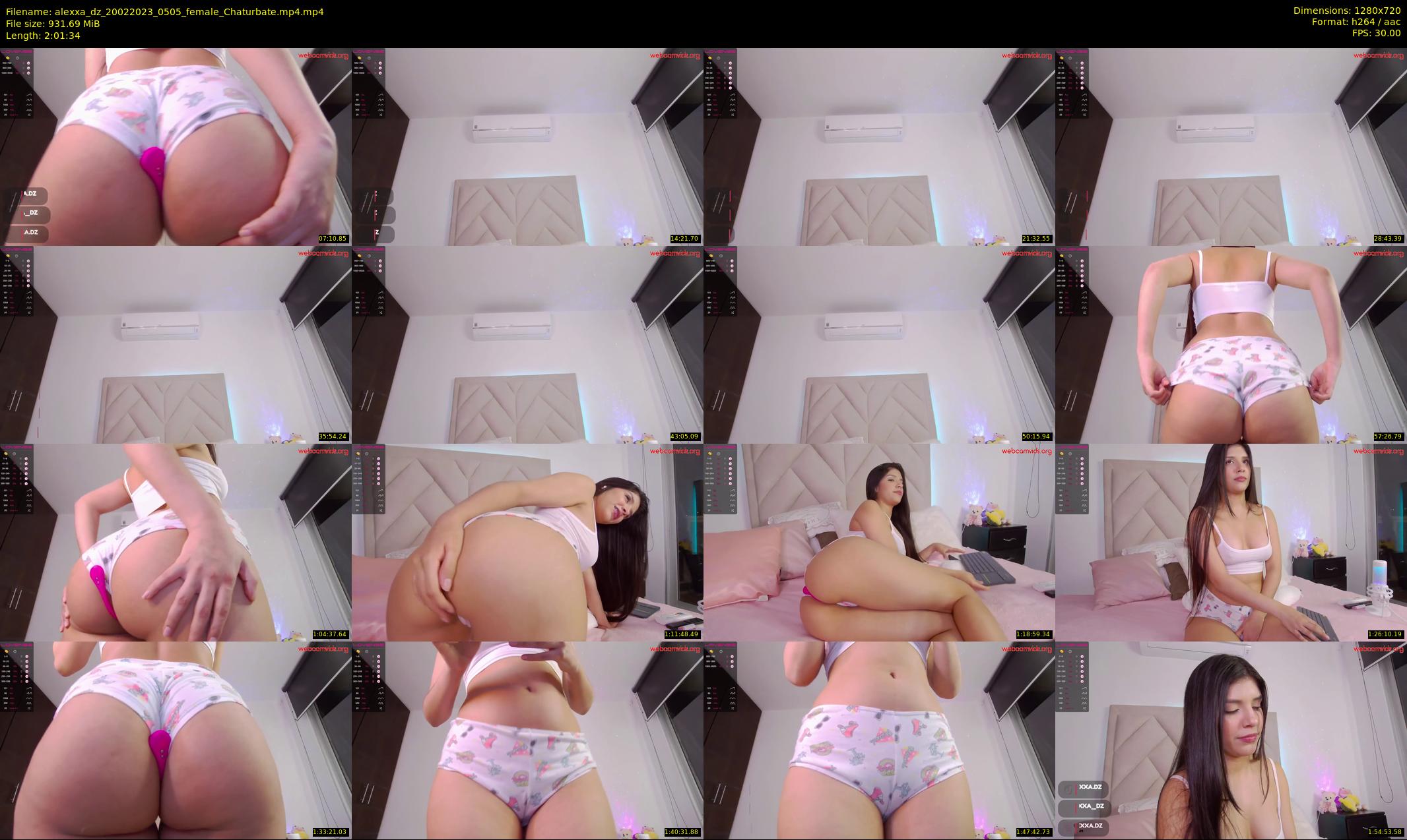 alexxa_dz — 122 minute Chaturbate female cam show recording, 720p, Feb 20, 2023