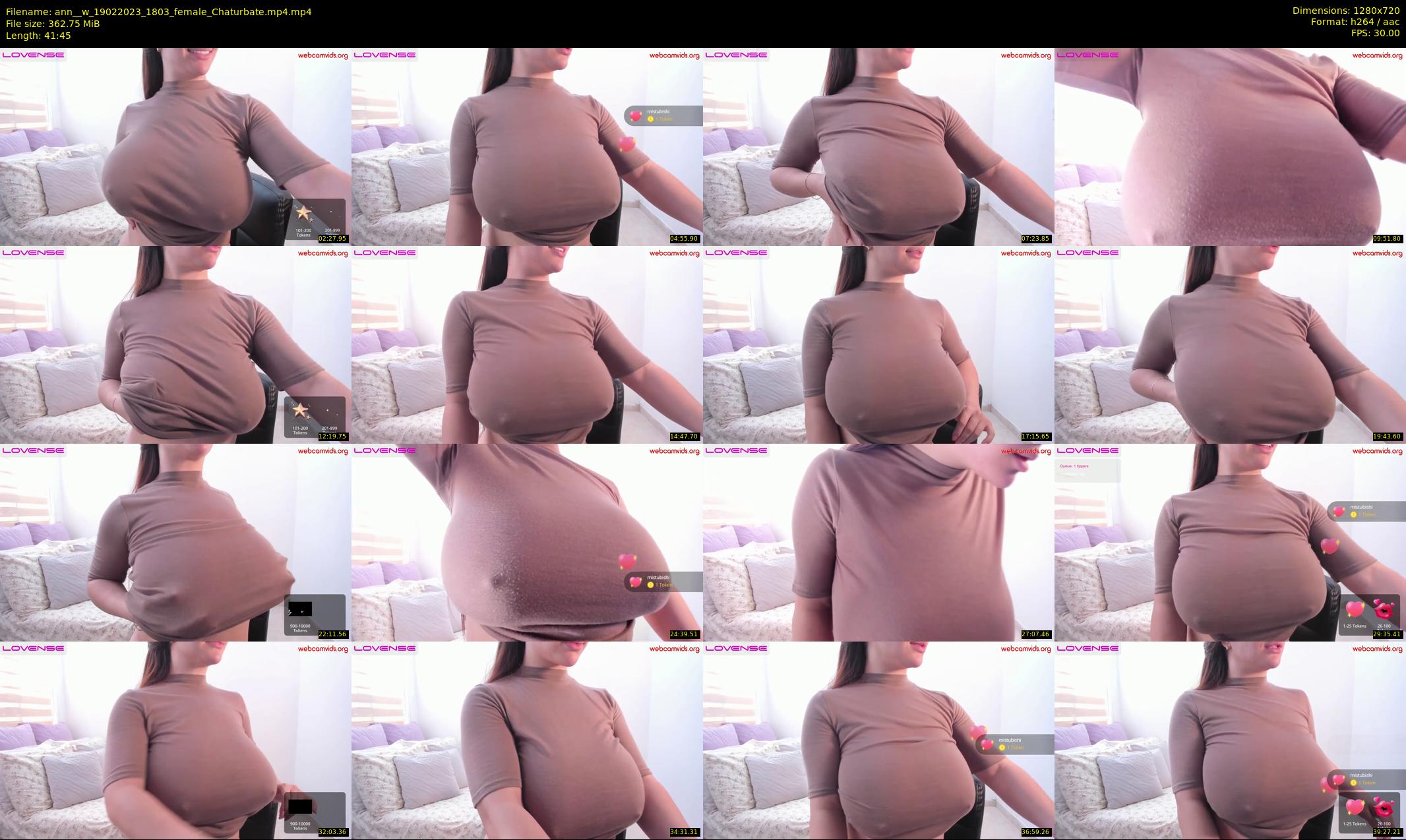 ann__w — 42 minute Chaturbate female cam show recording, 720p, Feb 19, 2023