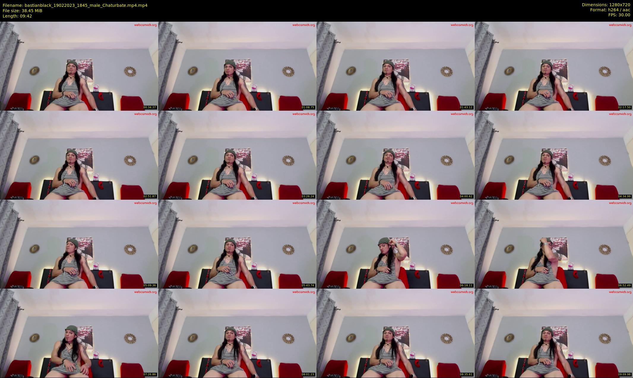 bastianblack — 10 minute Chaturbate male cam show recording, 720p, Feb 19, 2023