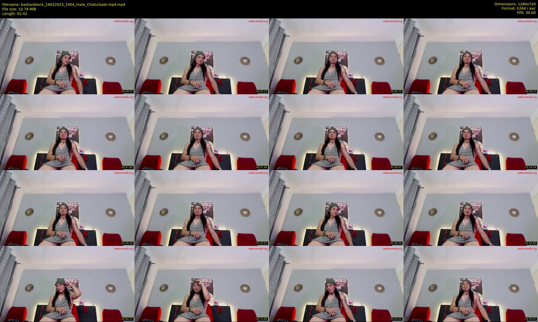 bastianblack — 3 minute Chaturbate male cam show recording, 720p, Feb 19, 2023