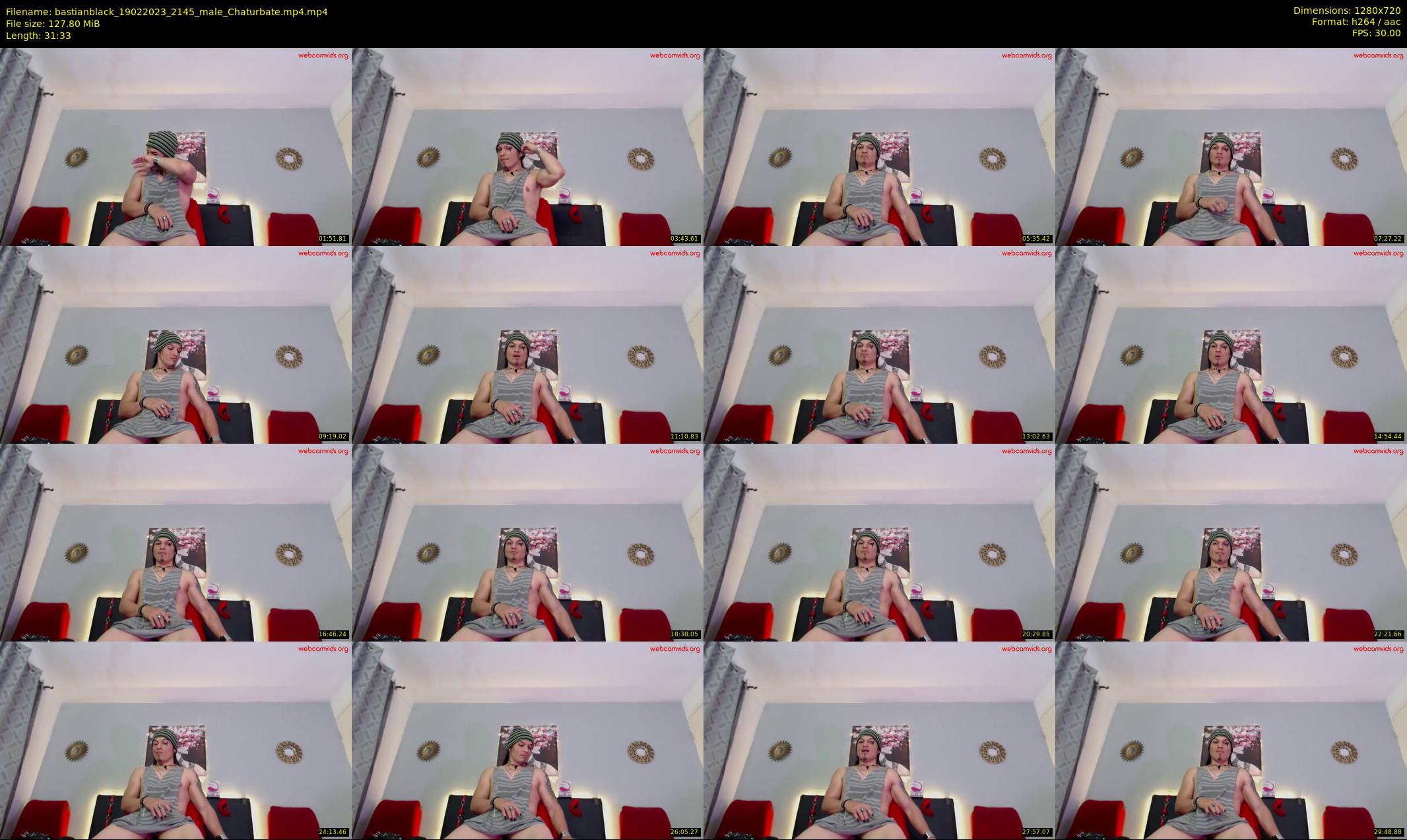 bastianblack — 32 minute Chaturbate male cam show recording, 720p, Feb 19, 2023