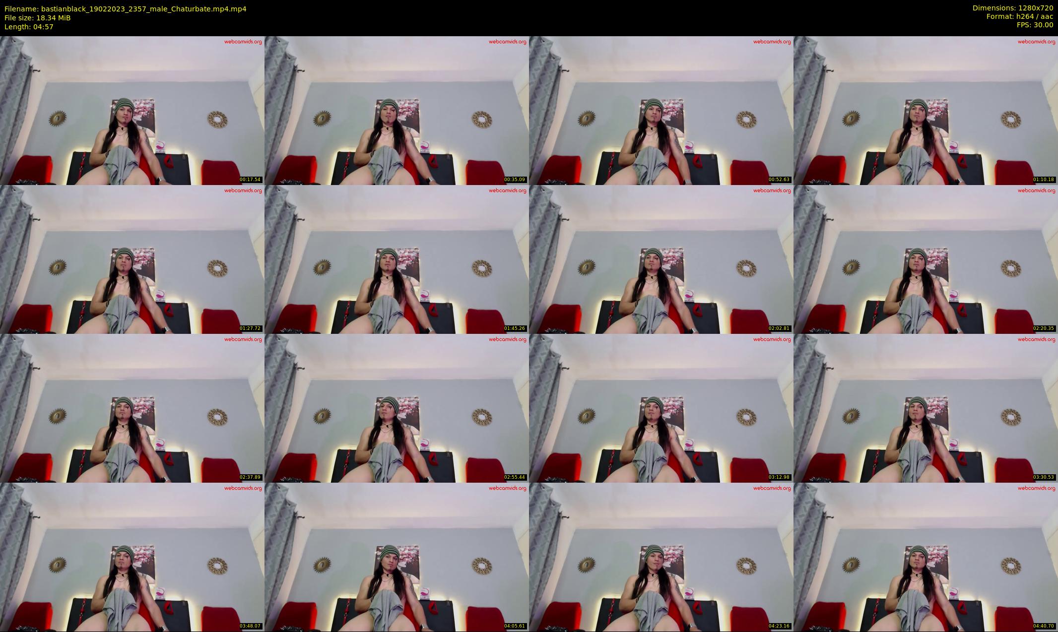 bastianblack — 5 minute Chaturbate male cam show recording, 720p, Feb 19, 2023
