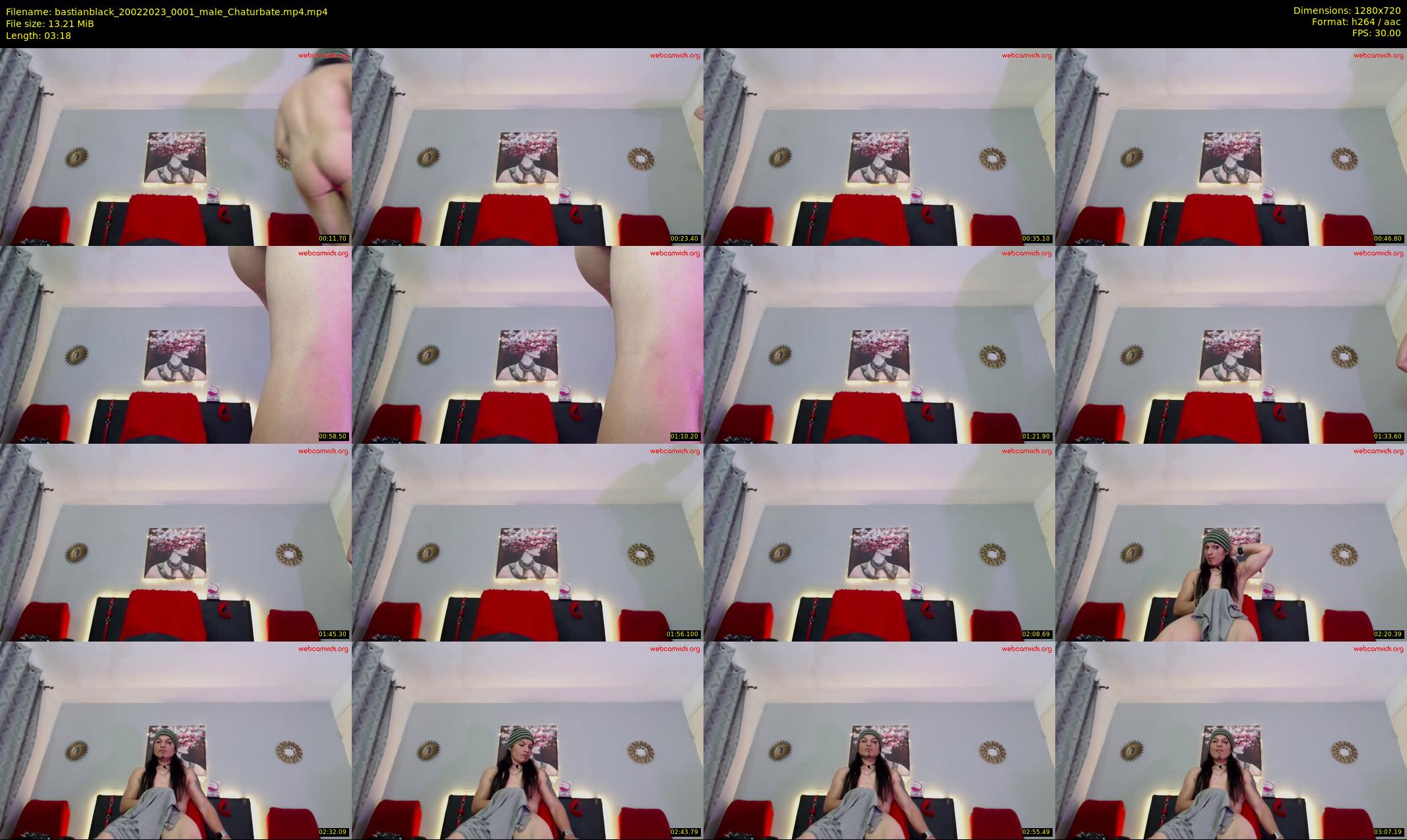 bastianblack — 4 minute Chaturbate male cam show recording, 720p, Feb 20, 2023