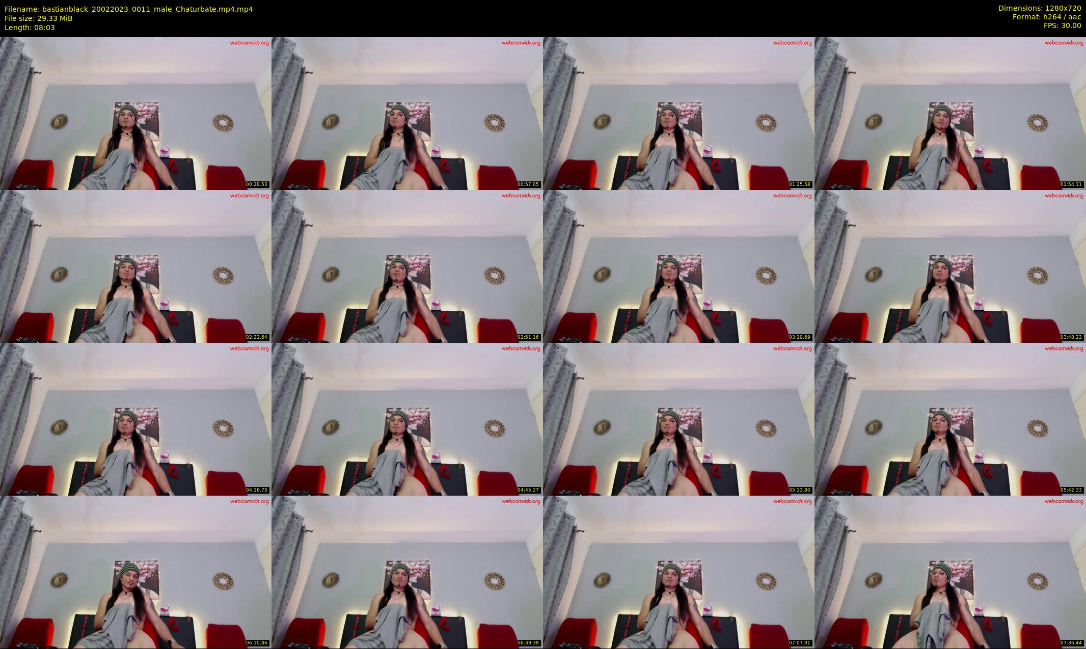 bastianblack — 9 minute Chaturbate male cam show recording, 720p, Feb 20, 2023