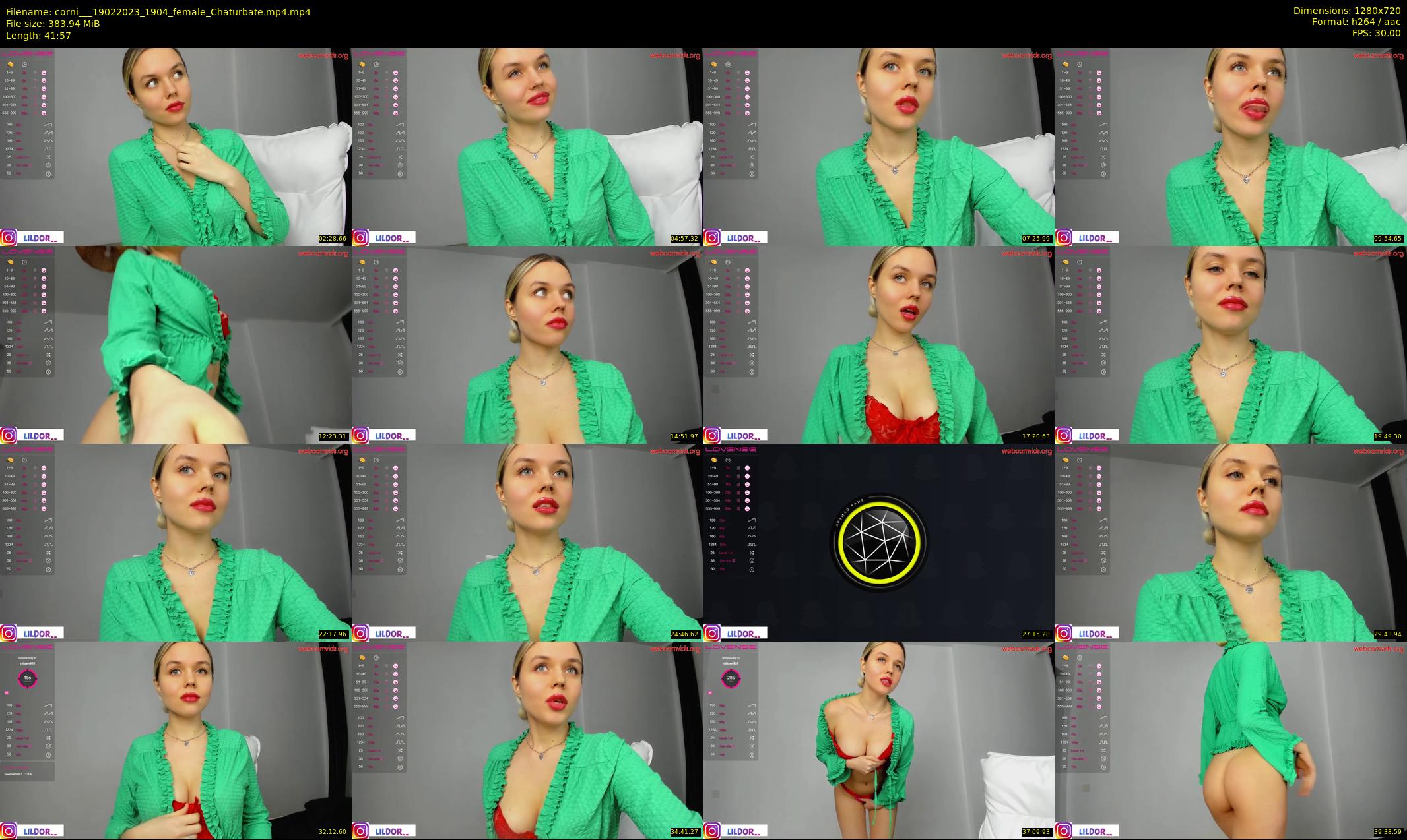 corni__ — 42 minute Chaturbate female cam show recording, 720p, Feb 19, 2023