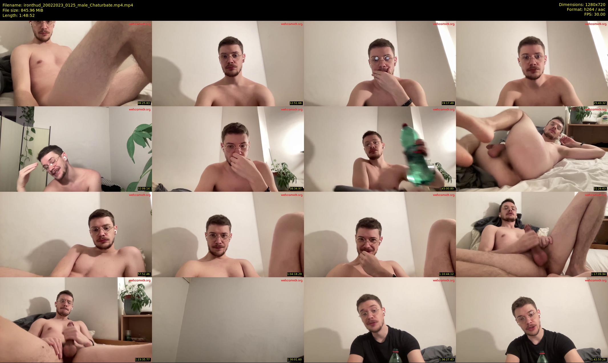 ironthud — 109 minute Chaturbate male cam show recording, 720p, Feb 20, 2023