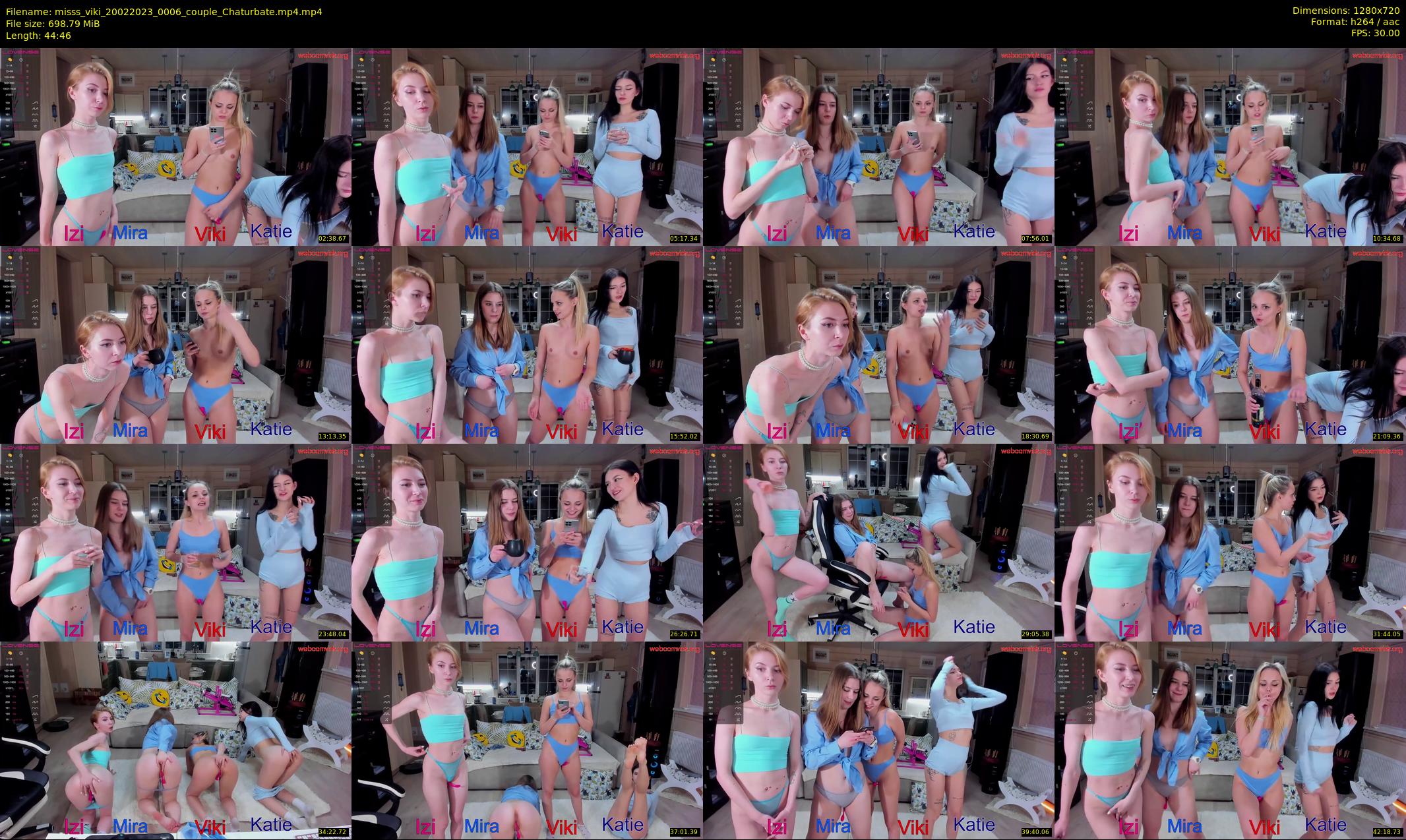 misss_viki — 45 minute Chaturbate couple cam show recording, 720p, Feb 20, 2023