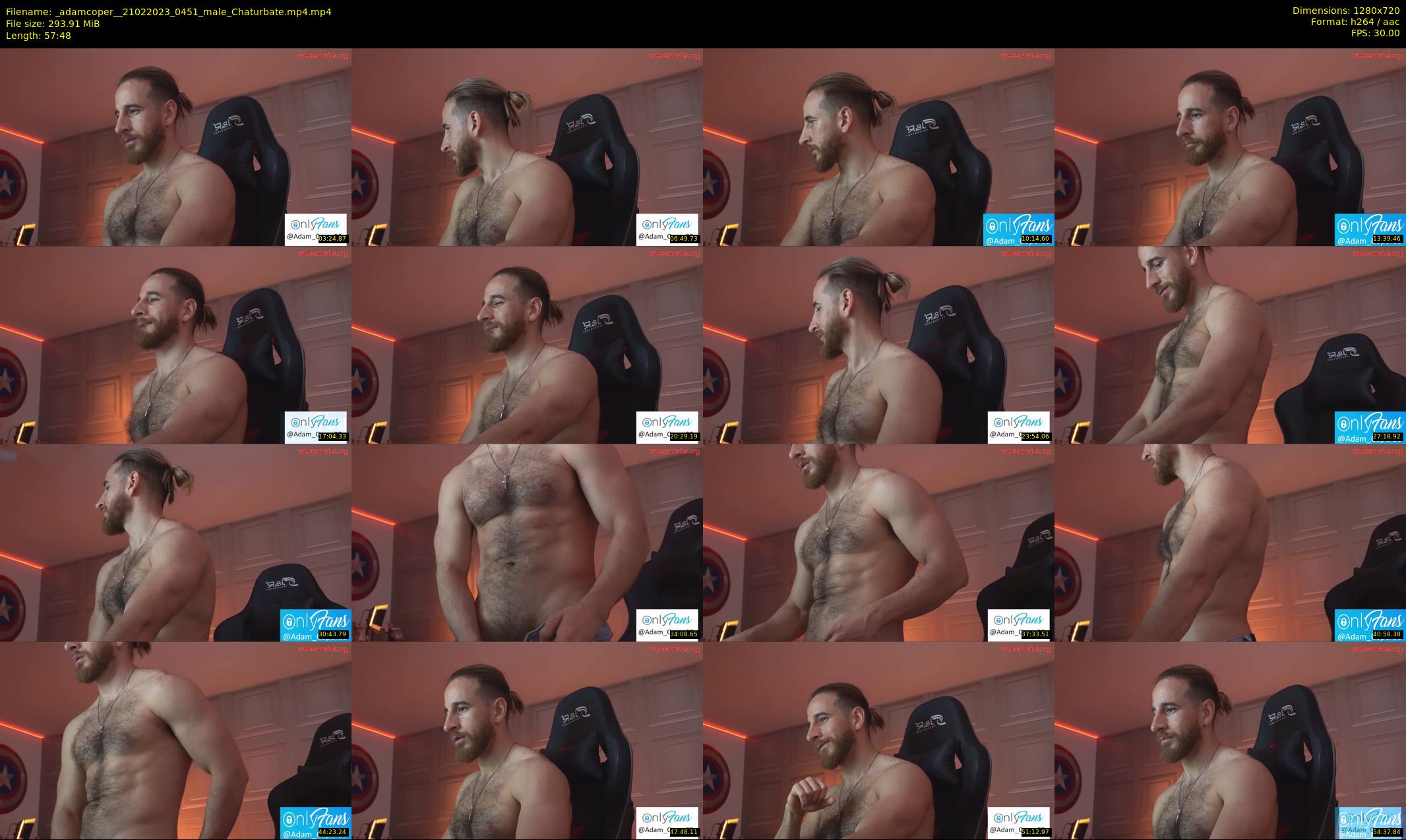_adamcoper_ — 58 minute Chaturbate male cam show recording, 720p, Feb 21, 2023