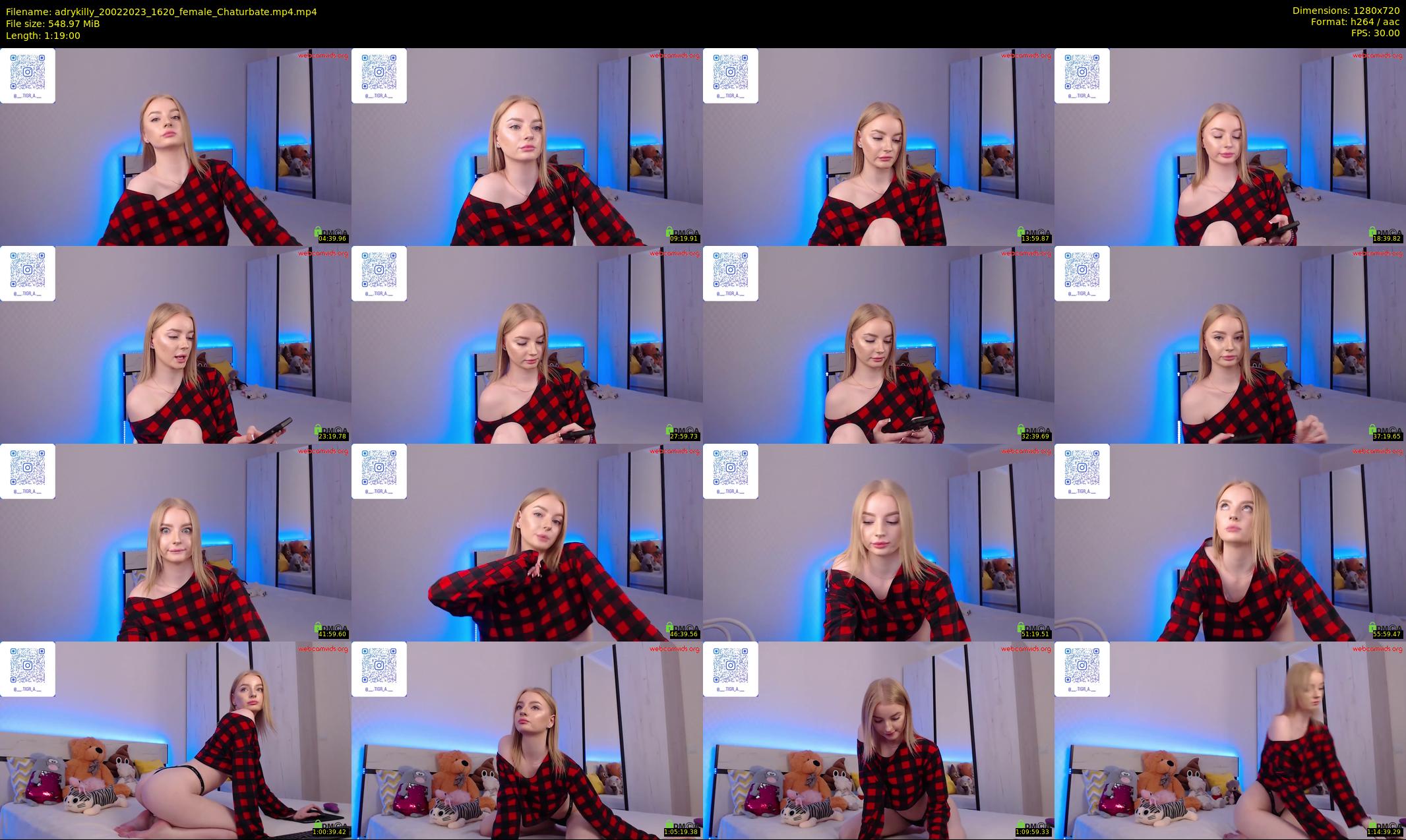 adrykilly — 79 minute Chaturbate female cam show recording, 720p, Feb 20, 2023