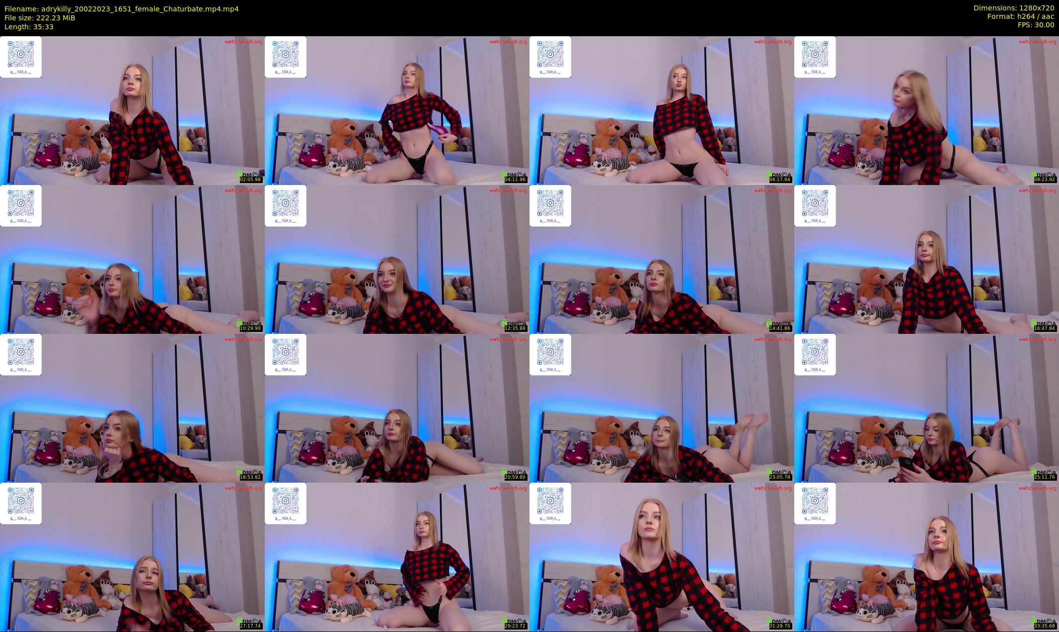 adrykilly — 36 minute Chaturbate female cam show recording, 720p, Feb 20, 2023