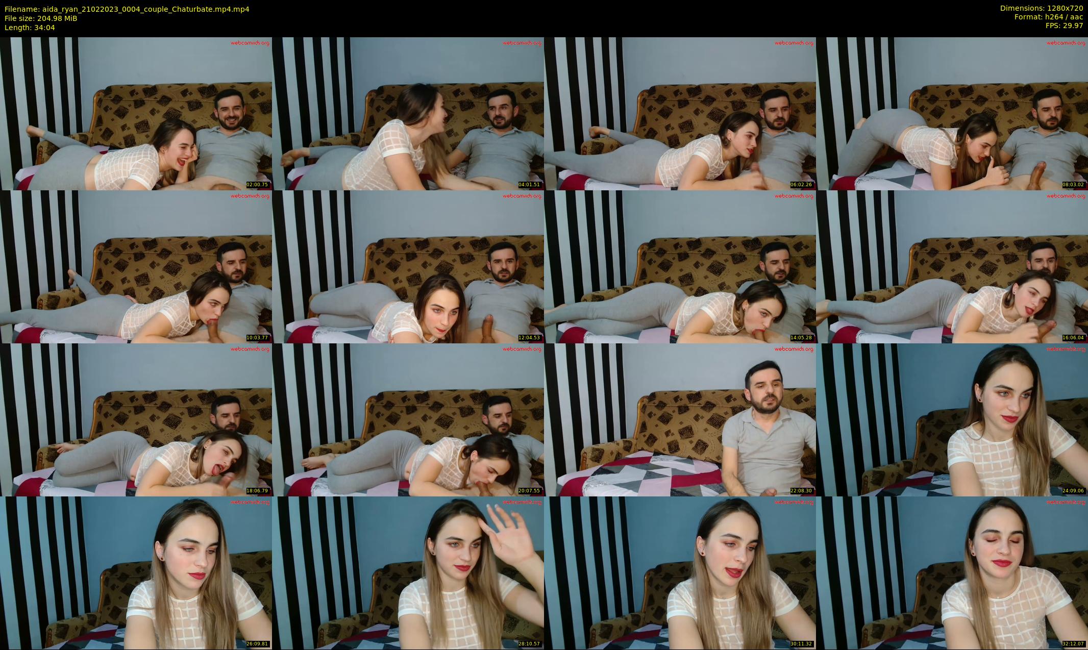 aida_ryan — 35 minute Chaturbate couple cam show recording, 720p, Feb 21, 2023