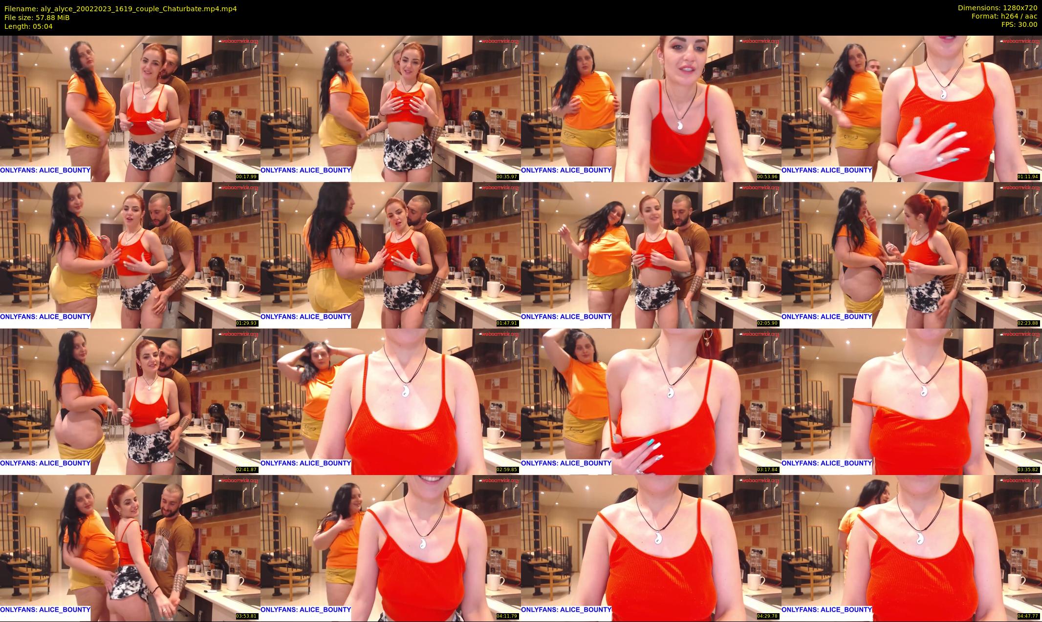 aly_alyce — 6 minute Chaturbate female cam show recording, 720p, Feb 20, 2023
