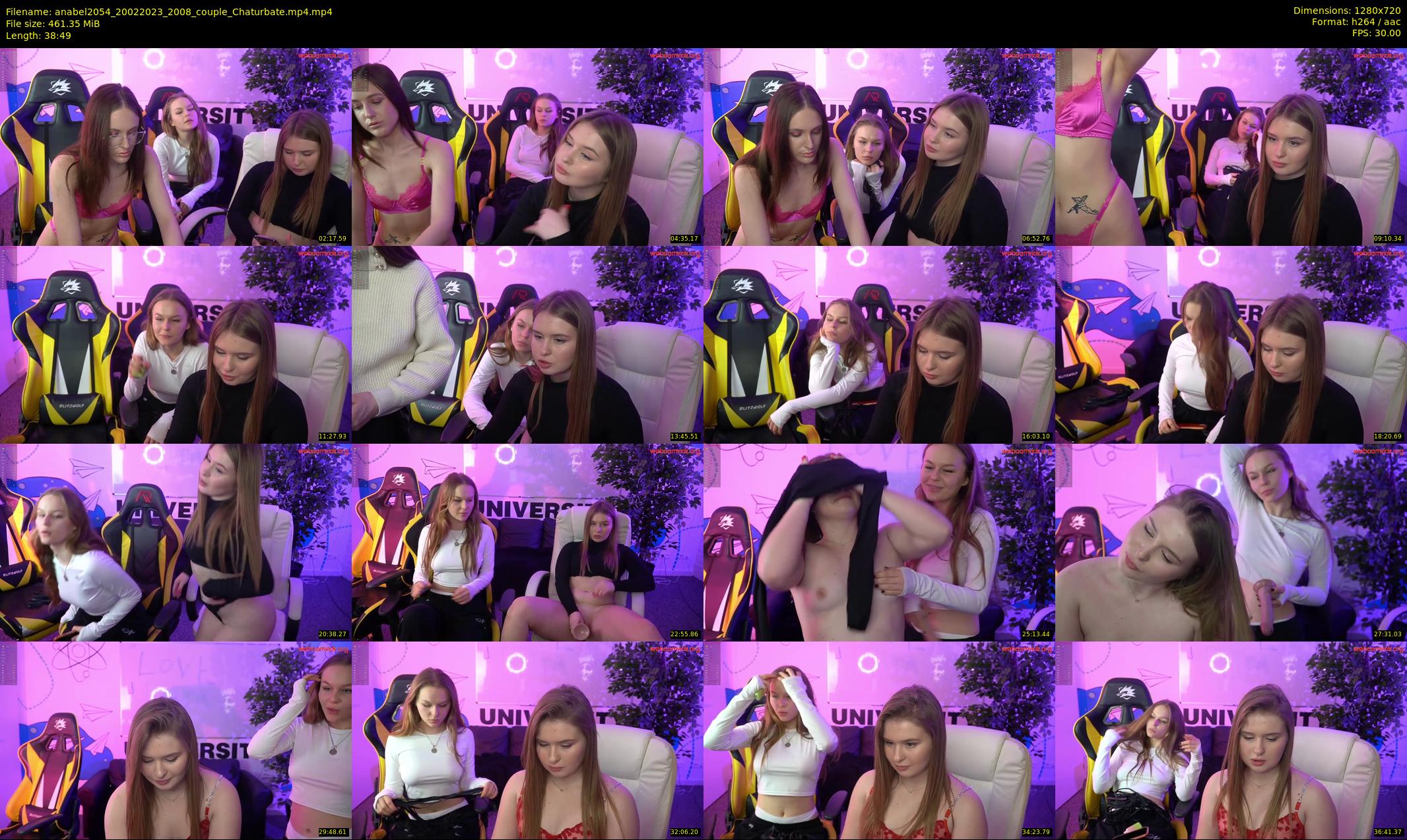 anabel2054 — 39 minute Chaturbate female cam show recording, 720p, Feb 20, 2023