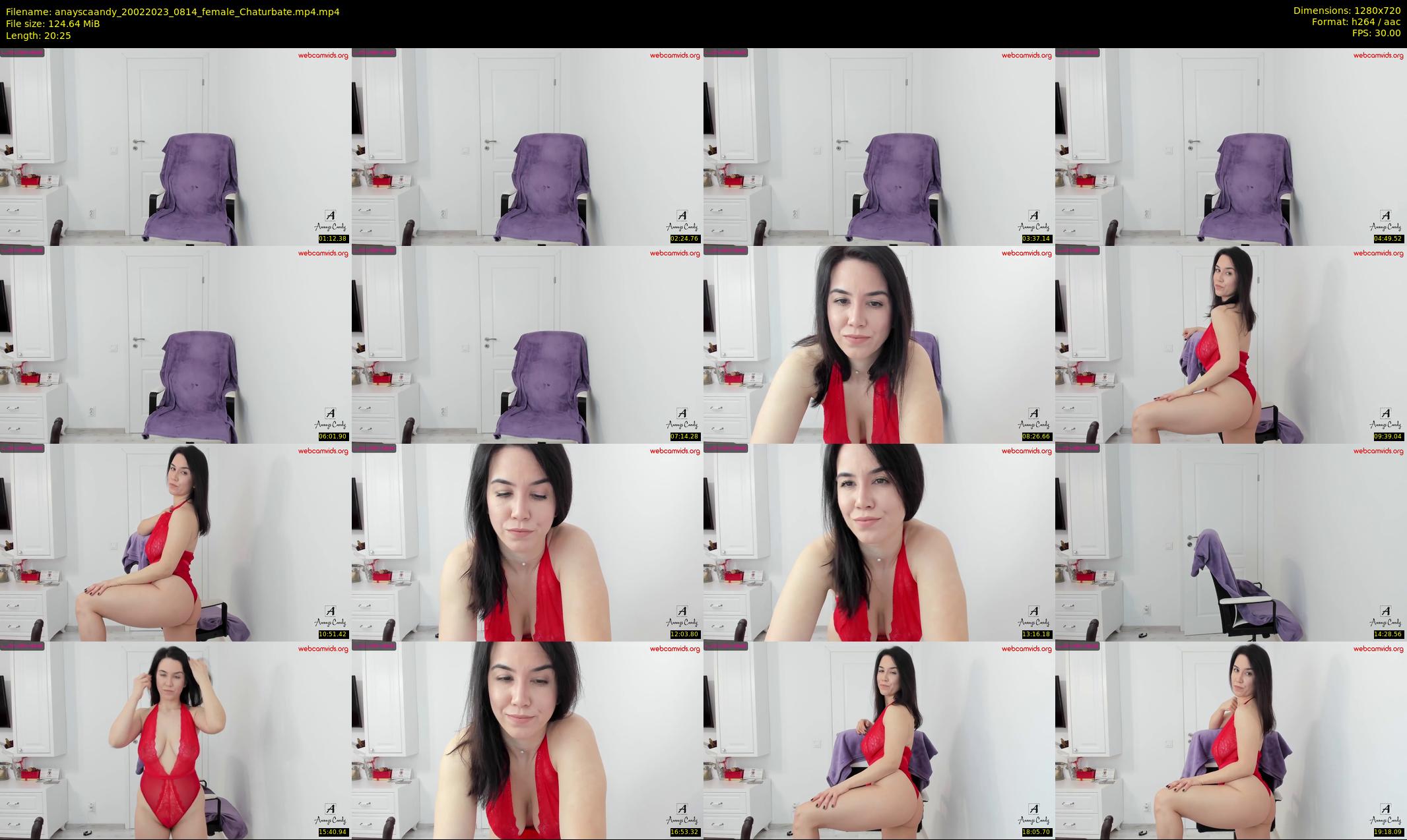 anayscaandy — 21 minute Chaturbate female cam show recording, 720p, Feb 20, 2023
