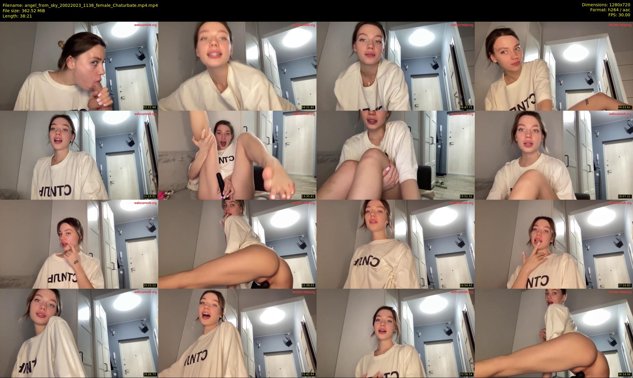 angel_from_sky — 39 minute Chaturbate female cam show recording, 720p, Feb 20, 2023