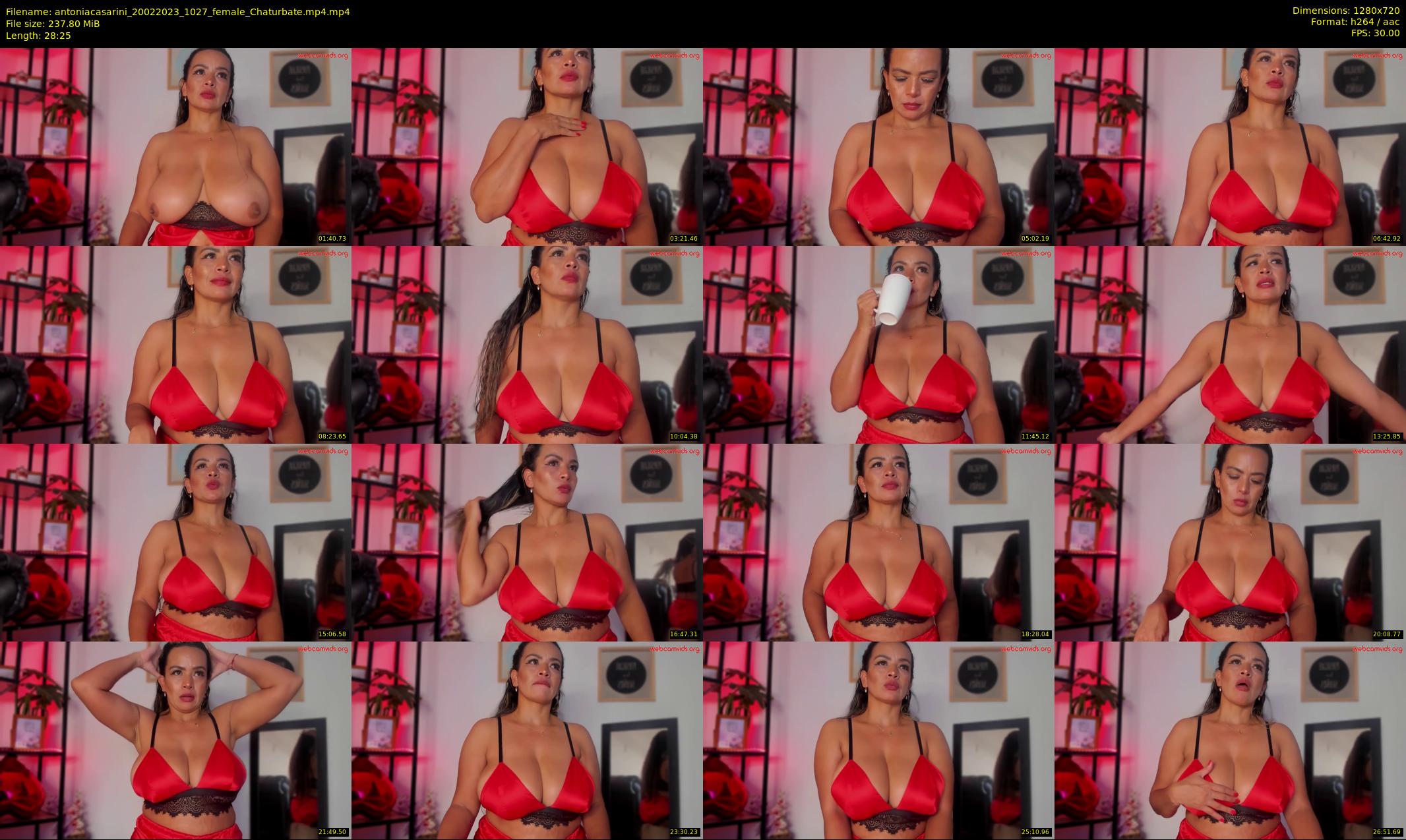 antoniacasarini — 29 minute Chaturbate female cam show recording, 720p, Feb 20, 2023