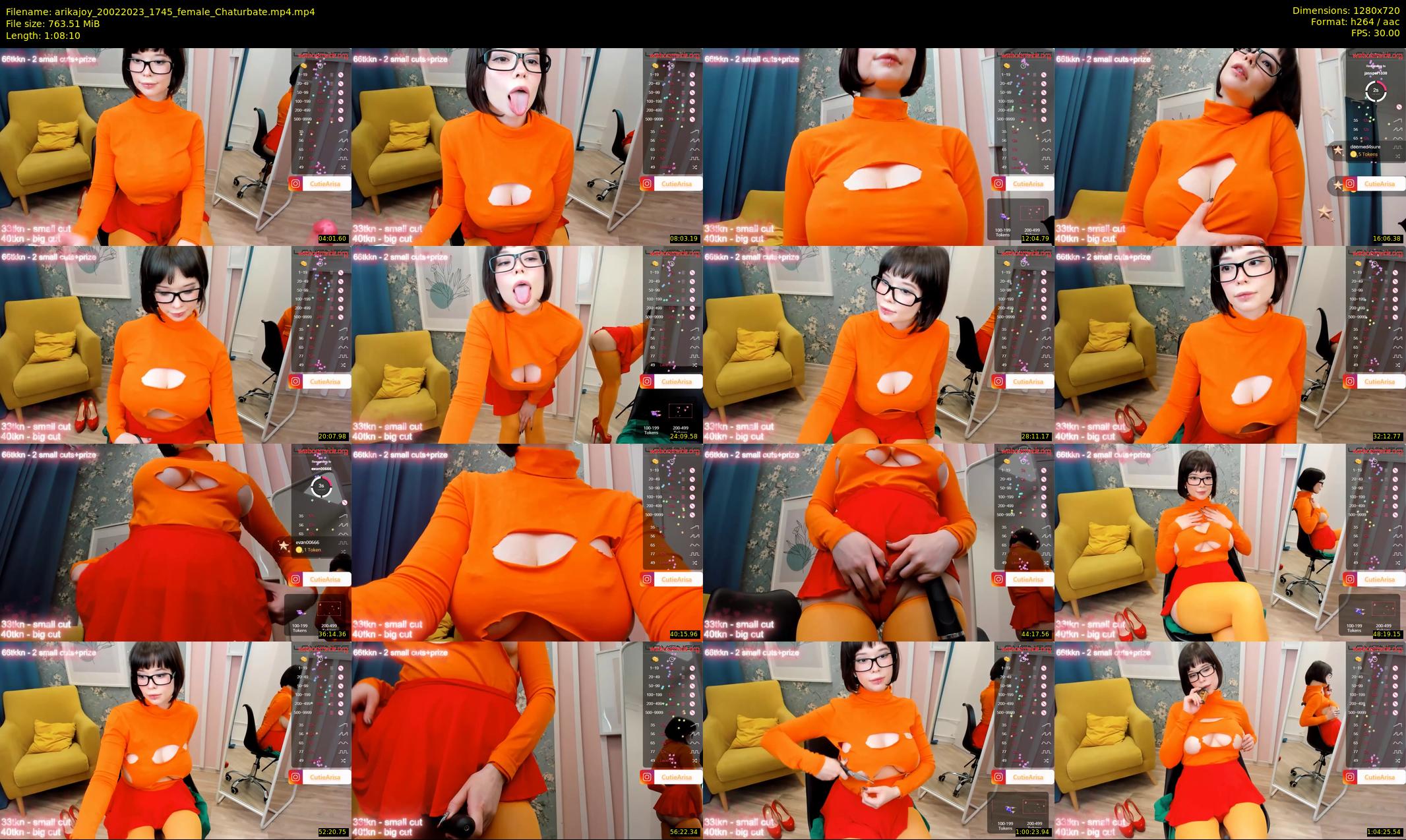 arikajoy — 69 minute Chaturbate female cam show recording, 720p, Feb 20, 2023