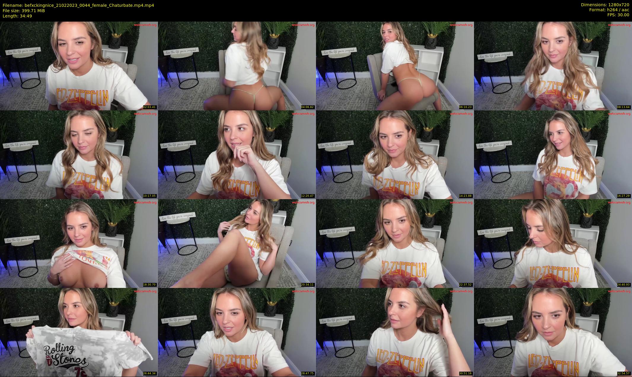 befxckingnice — 35 minute Chaturbate female cam show recording, 720p, Feb 21, 2023