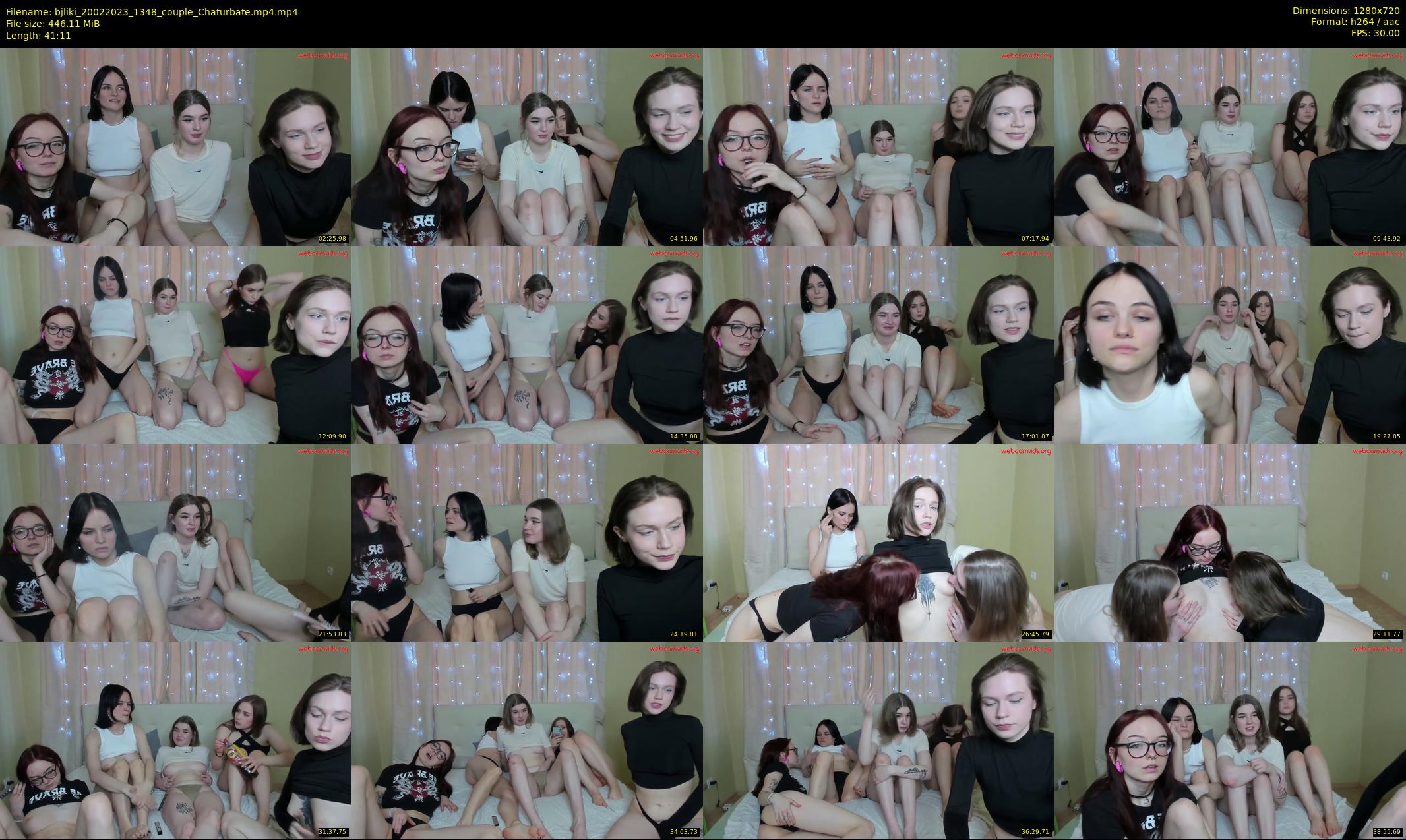 bjliki — 42 minute Chaturbate couple cam show recording, 720p, Feb 20, 2023