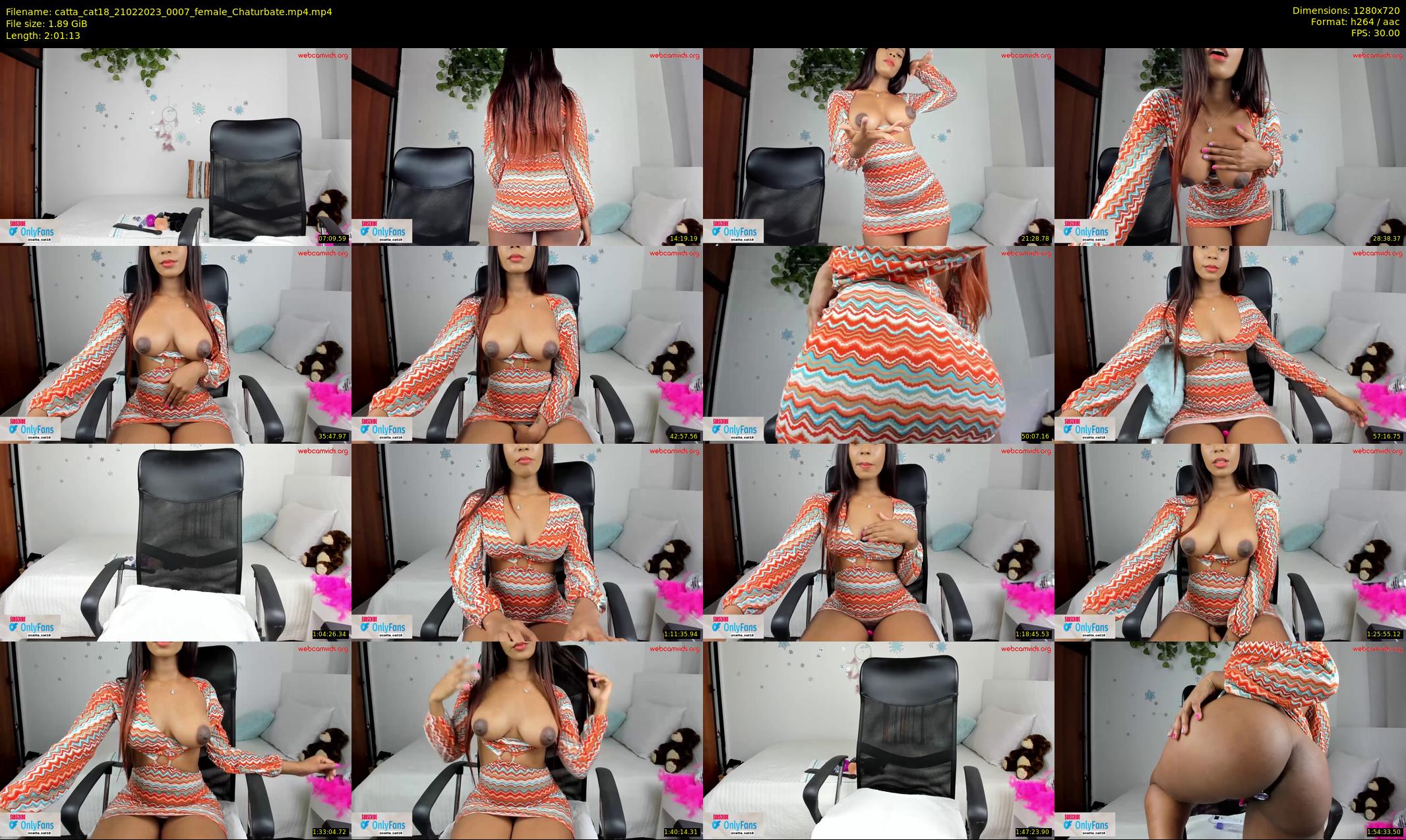 catta_cat18 — 122 minute Chaturbate female cam show recording, 720p, Feb 21, 2023