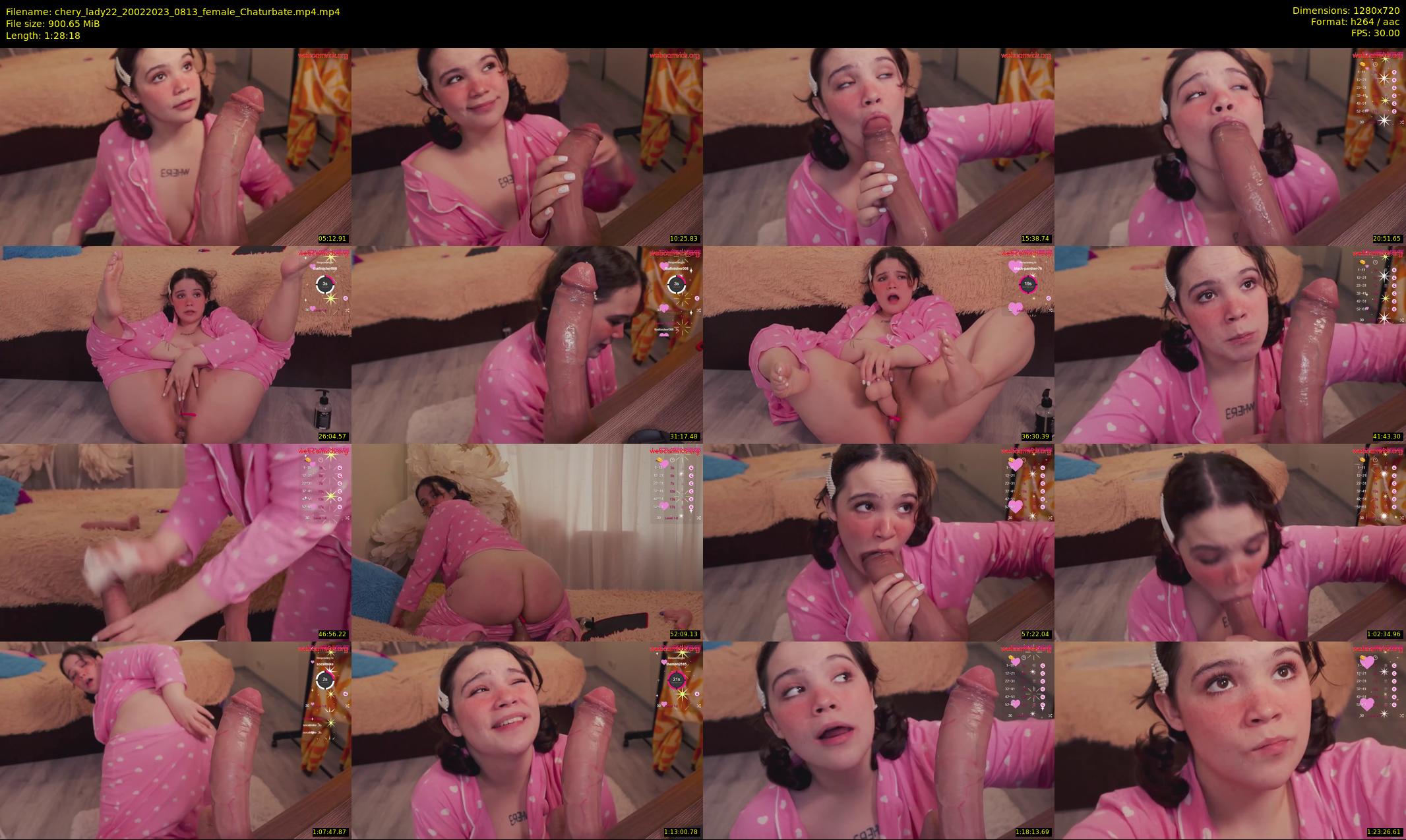 chery_lady22 — 89 minute Chaturbate female cam show recording, 720p, Feb 20, 2023