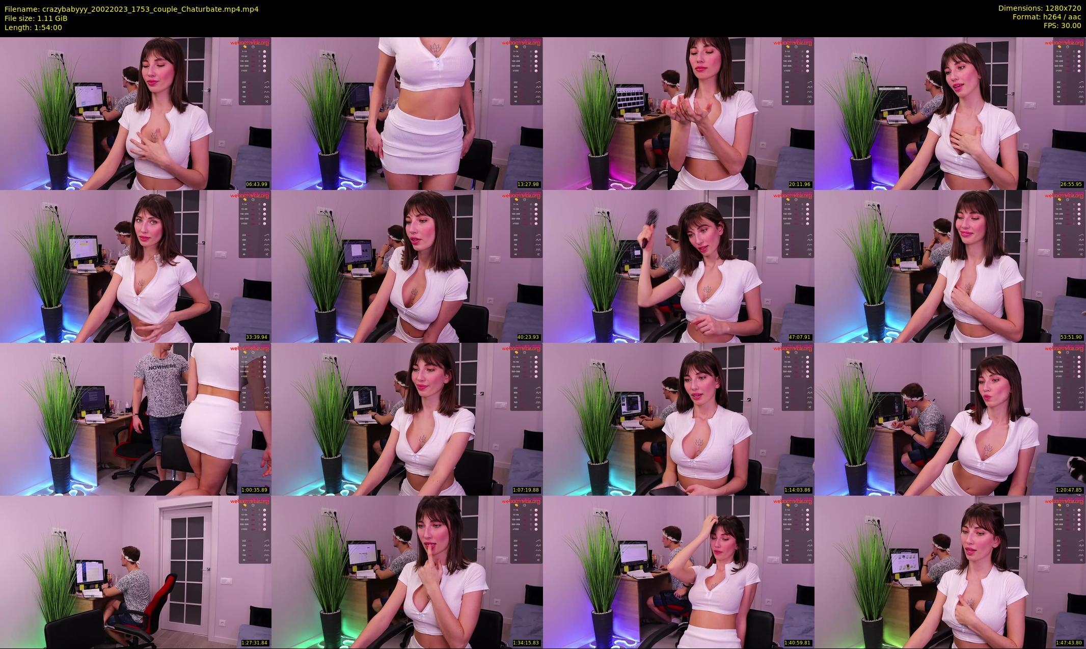 crazybabyyy — 114 minute Chaturbate couple cam show recording, 720p, Feb 20, 2023