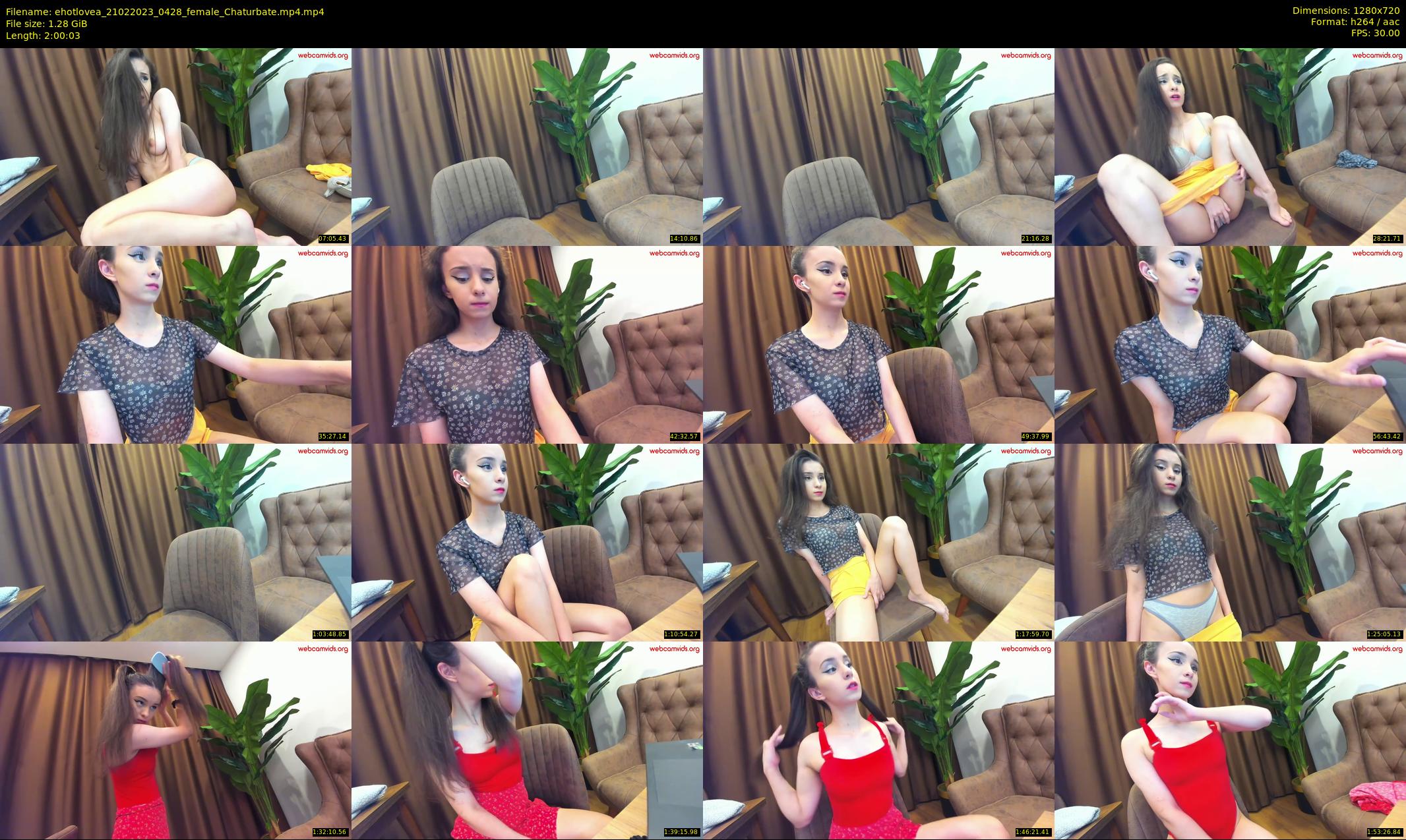 ehotlovea — 121 minute Chaturbate female cam show recording, 720p, Feb 21, 2023