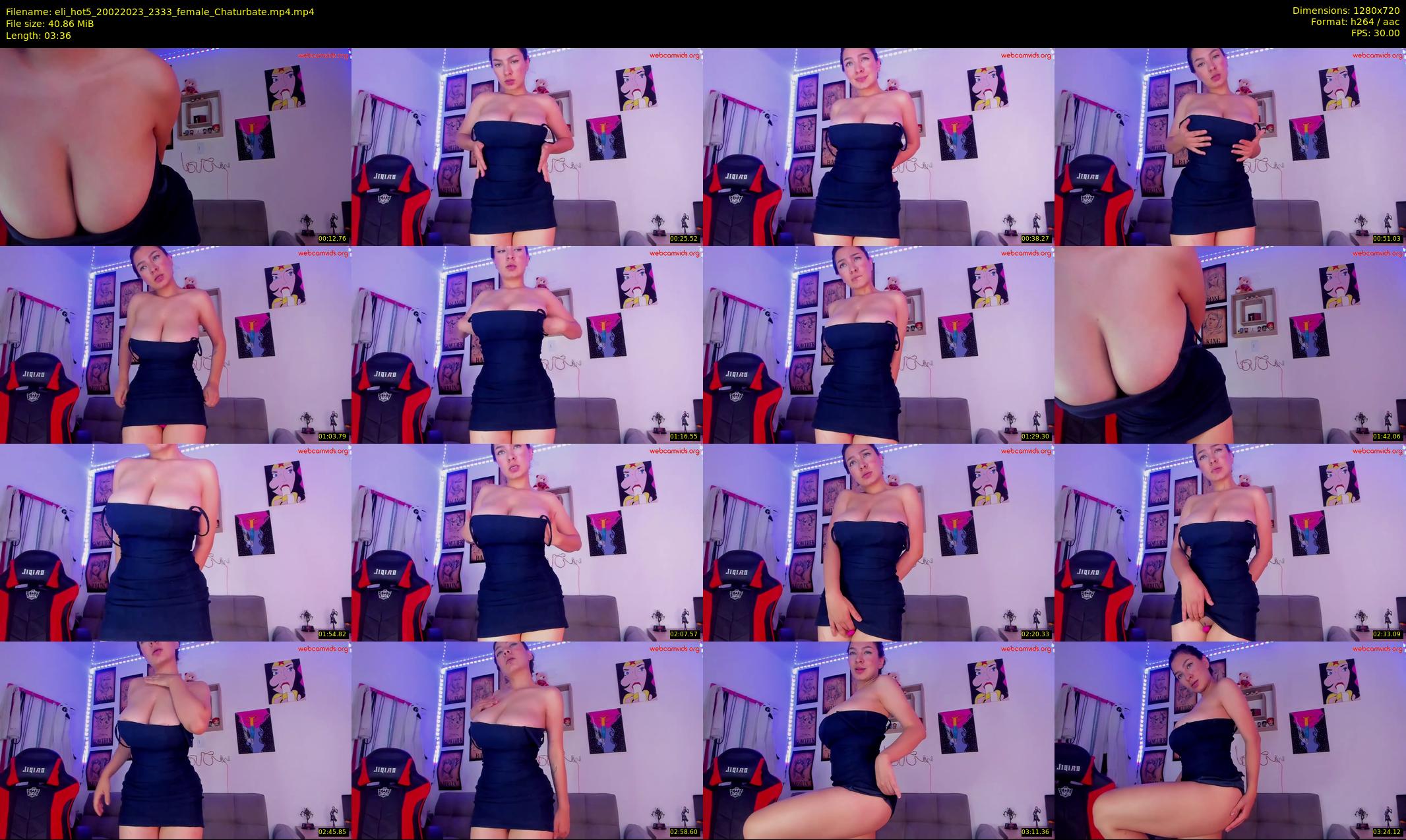 eli_hot5 — 4 minute Chaturbate female cam show recording, 720p, Feb 20, 2023